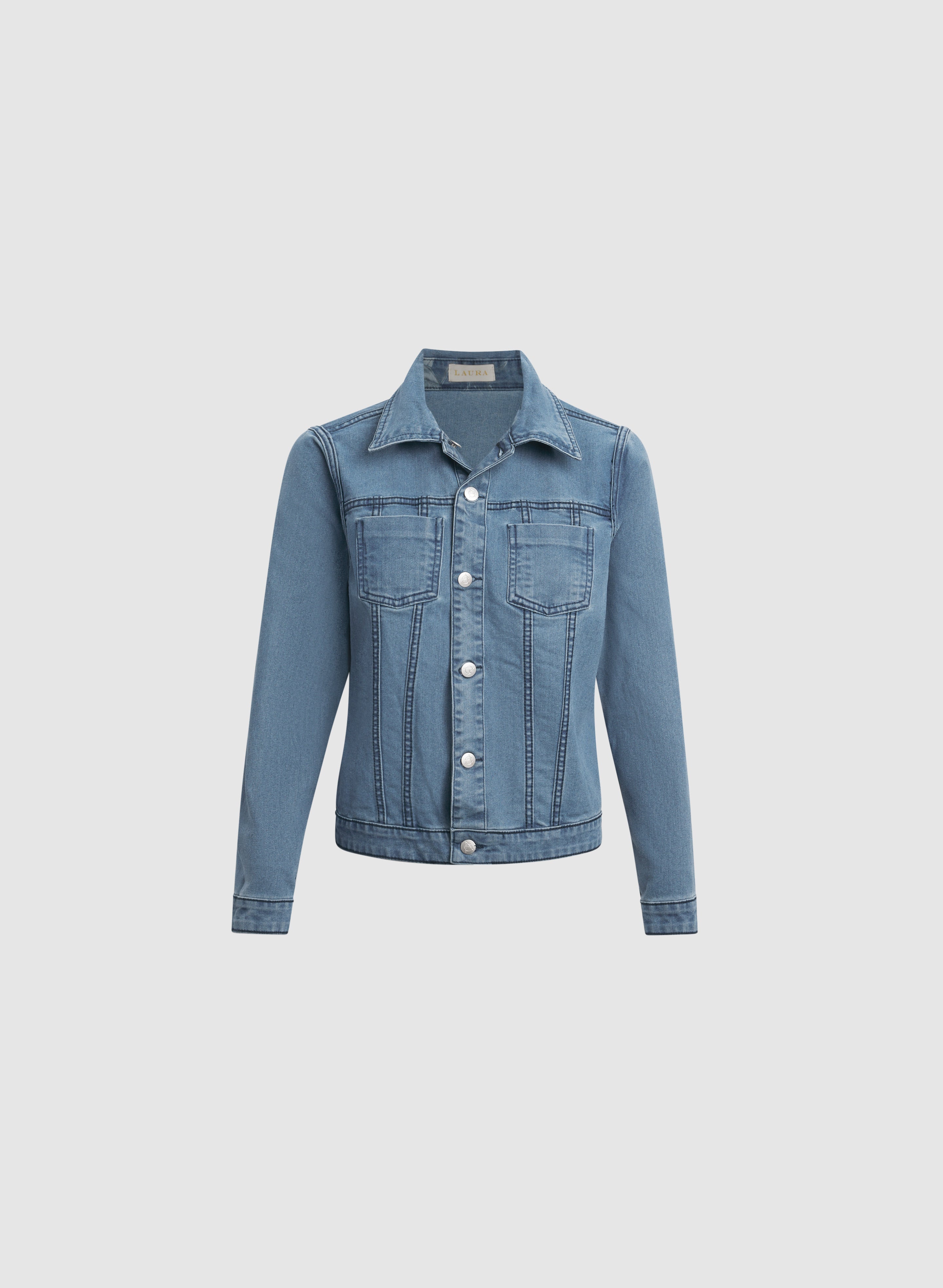 Reversible Floral Denim Jacket