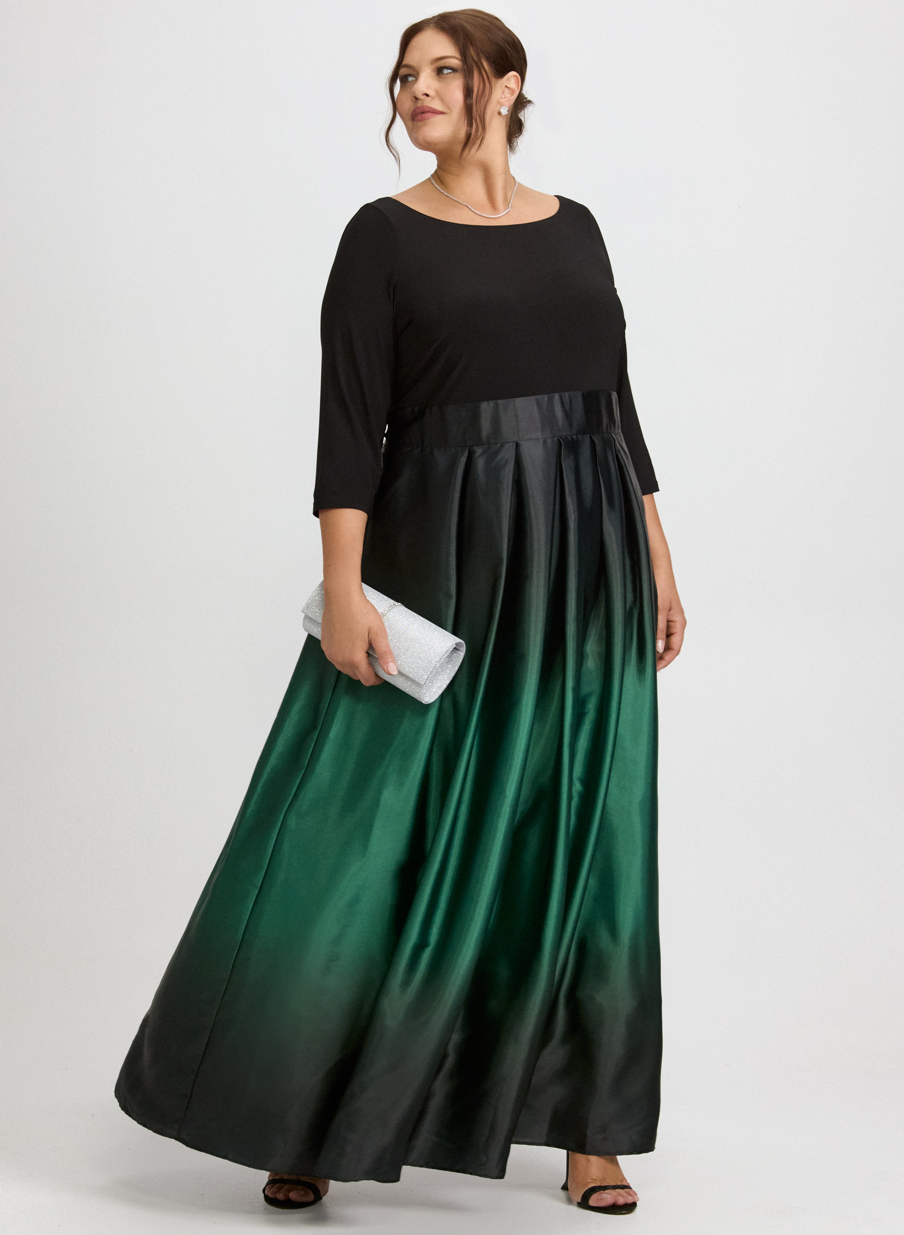 Satin Ombre Dress Satin Ombre Dress