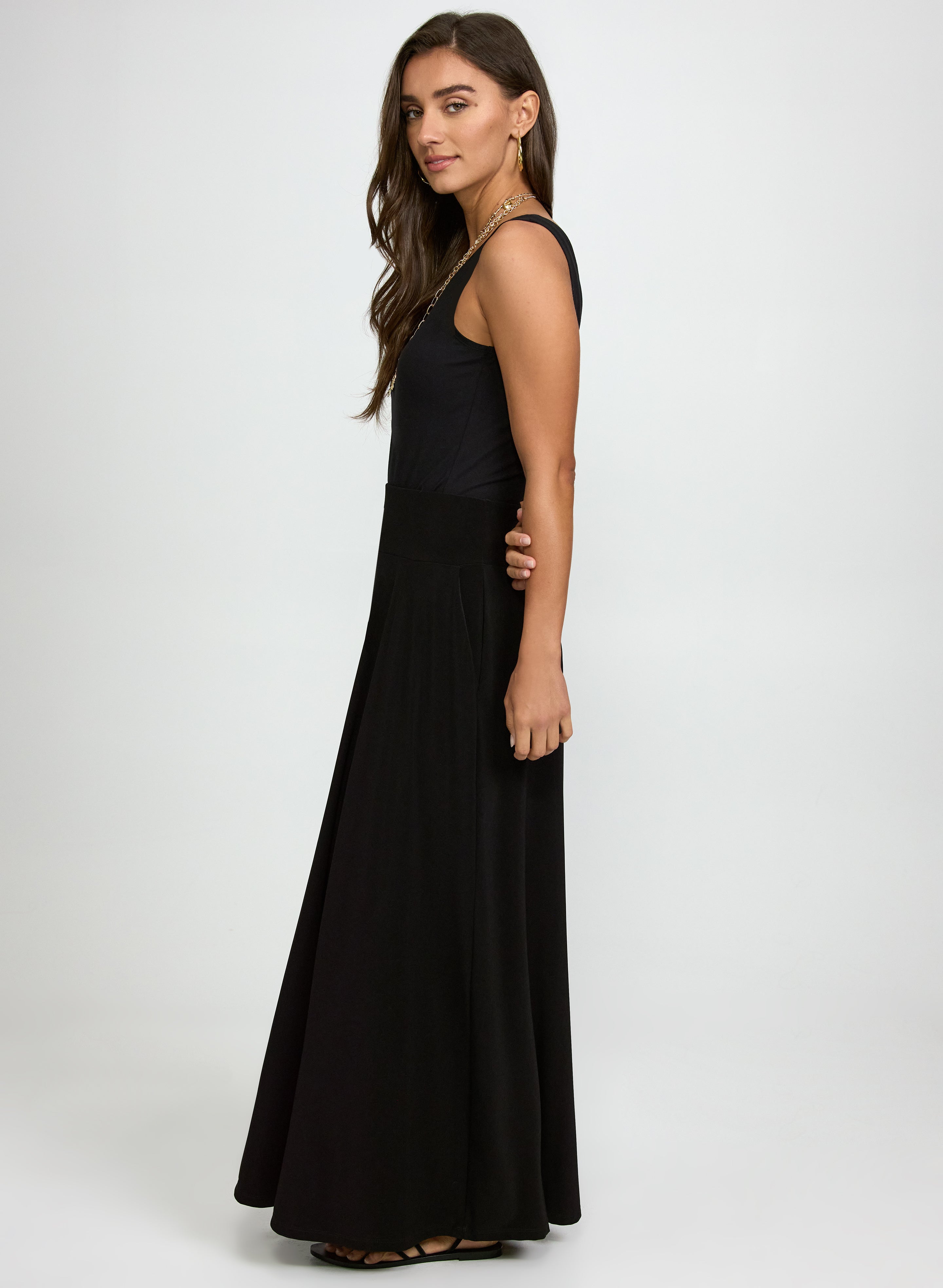 Pull-On Maxi Skirt