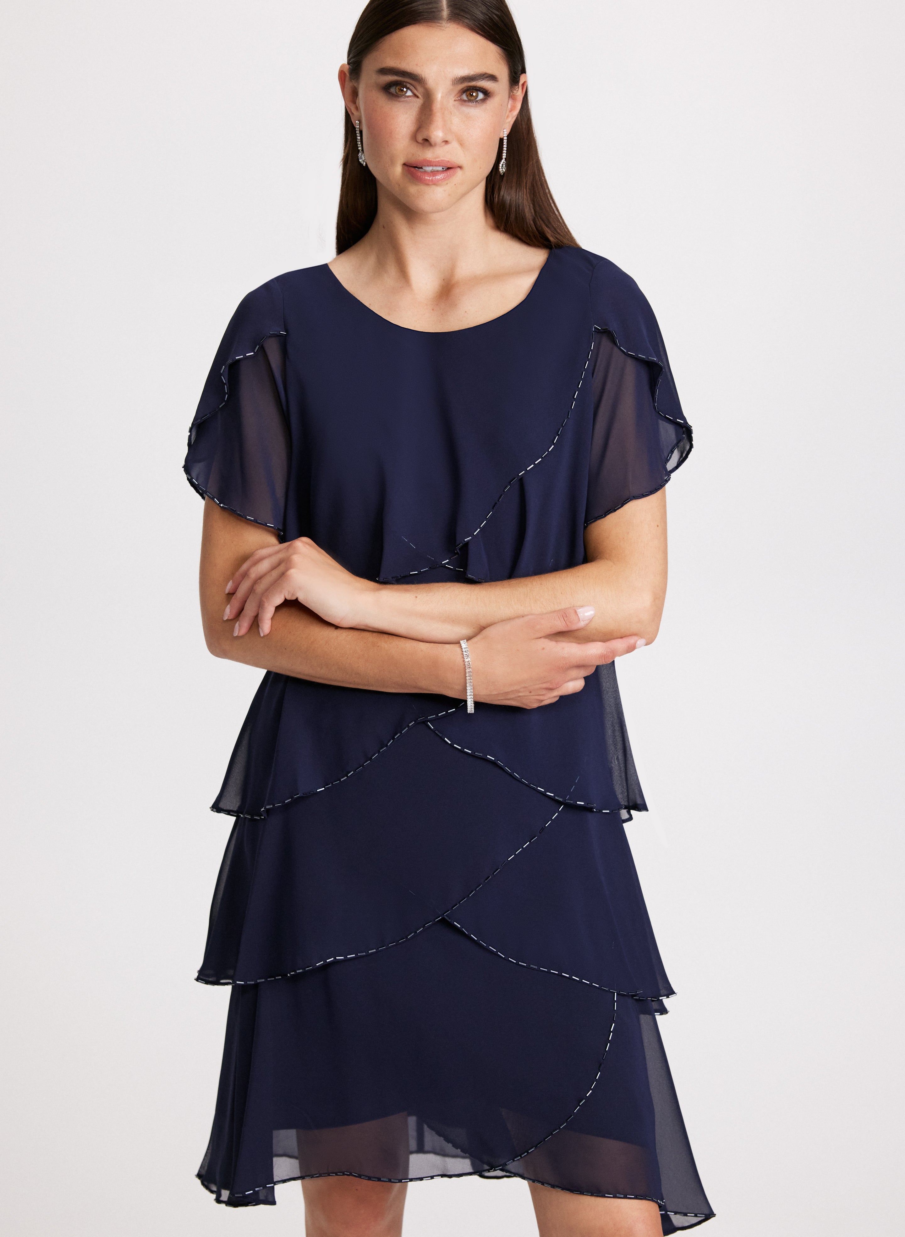 andmary Laura tiered dress