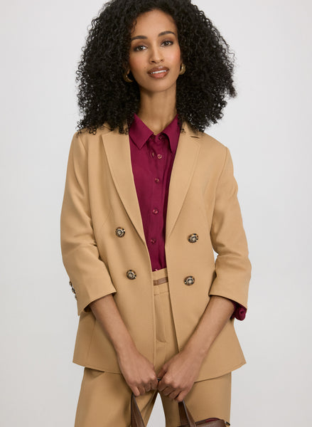 ジャケット・アウター DOUBLE LAPELED DOUBLE BREASTED COAT 23AW Notched Lapel Jacket