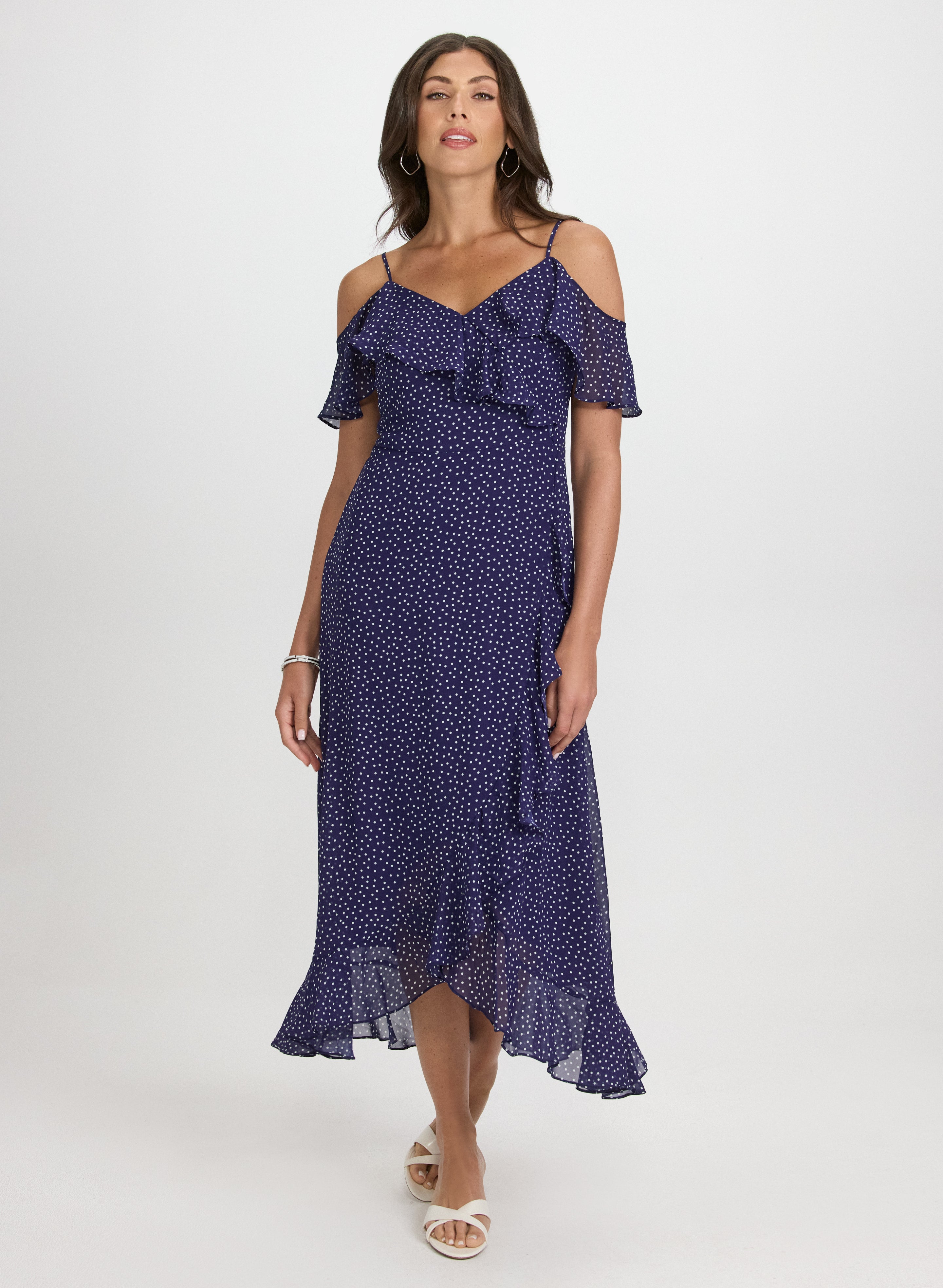 Polka Dot Chiffon Dress Polka Dot Chiffon Dress