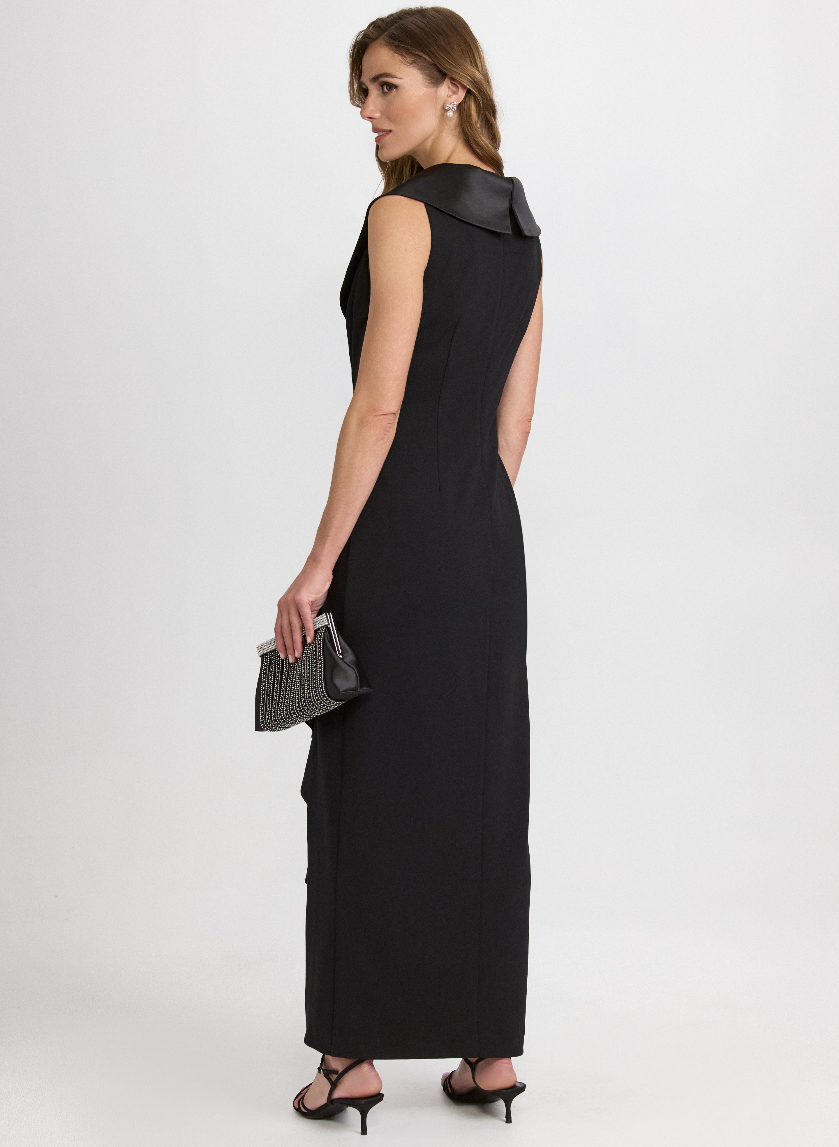 Satin Detail Dress