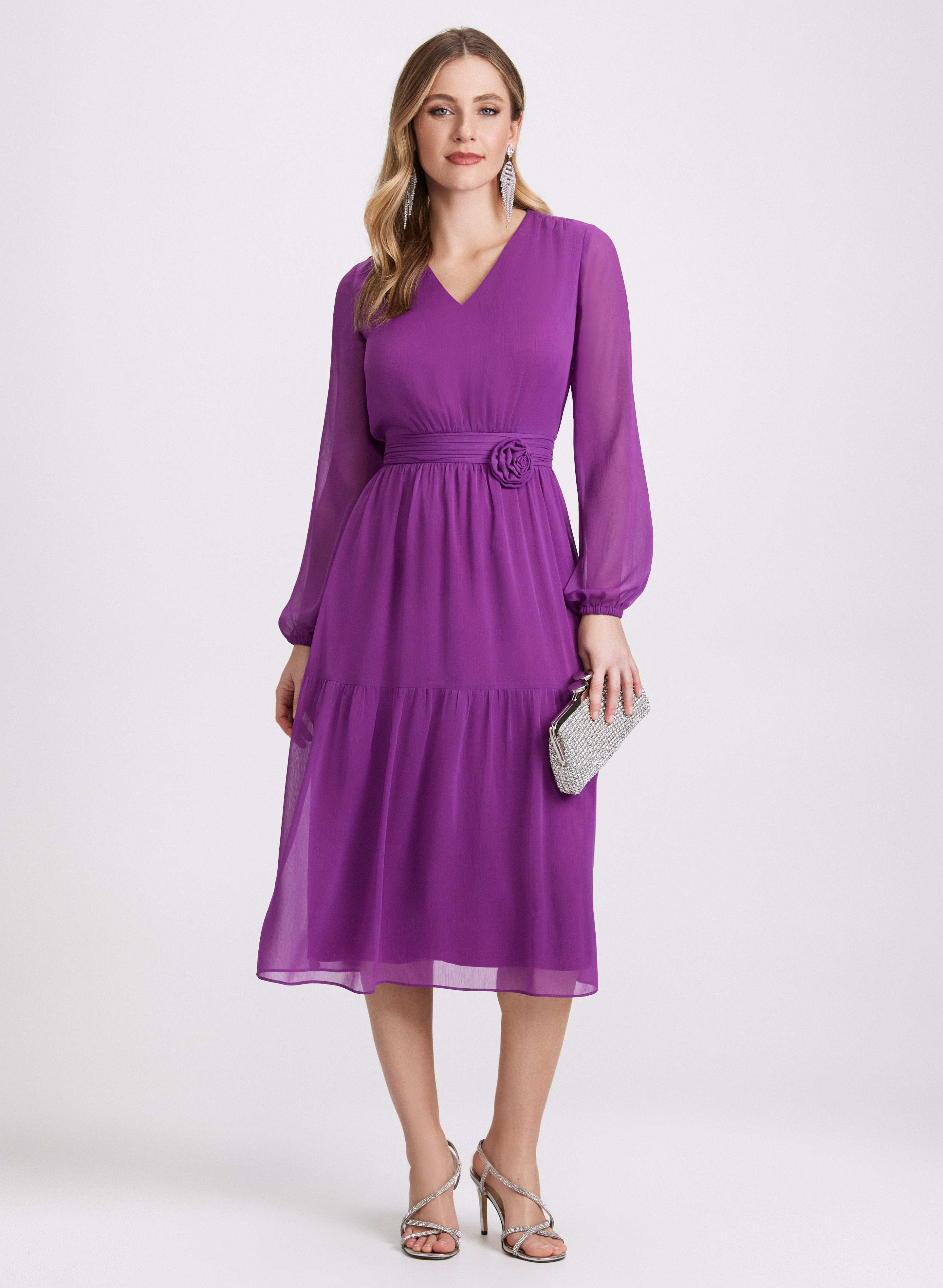 andmary Laura tiered dress　アンドマリー ANDMARY】Laura tiered dress