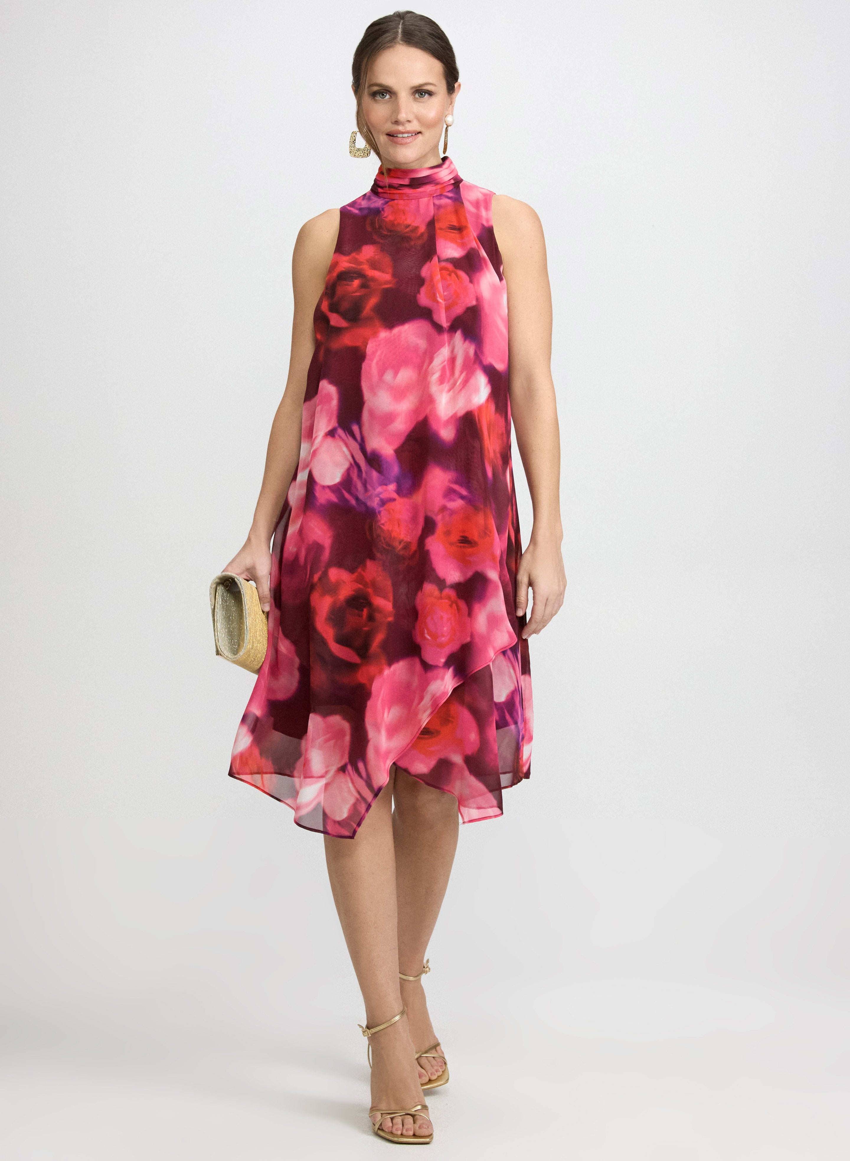 Floral A-Line Dress