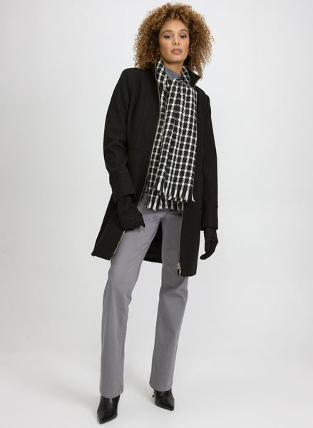 ESSAY（エッセイ） COLLAR LESS COAT　Grey Brown Essay/エッセイ Oversized collar less coat 入荷致しました