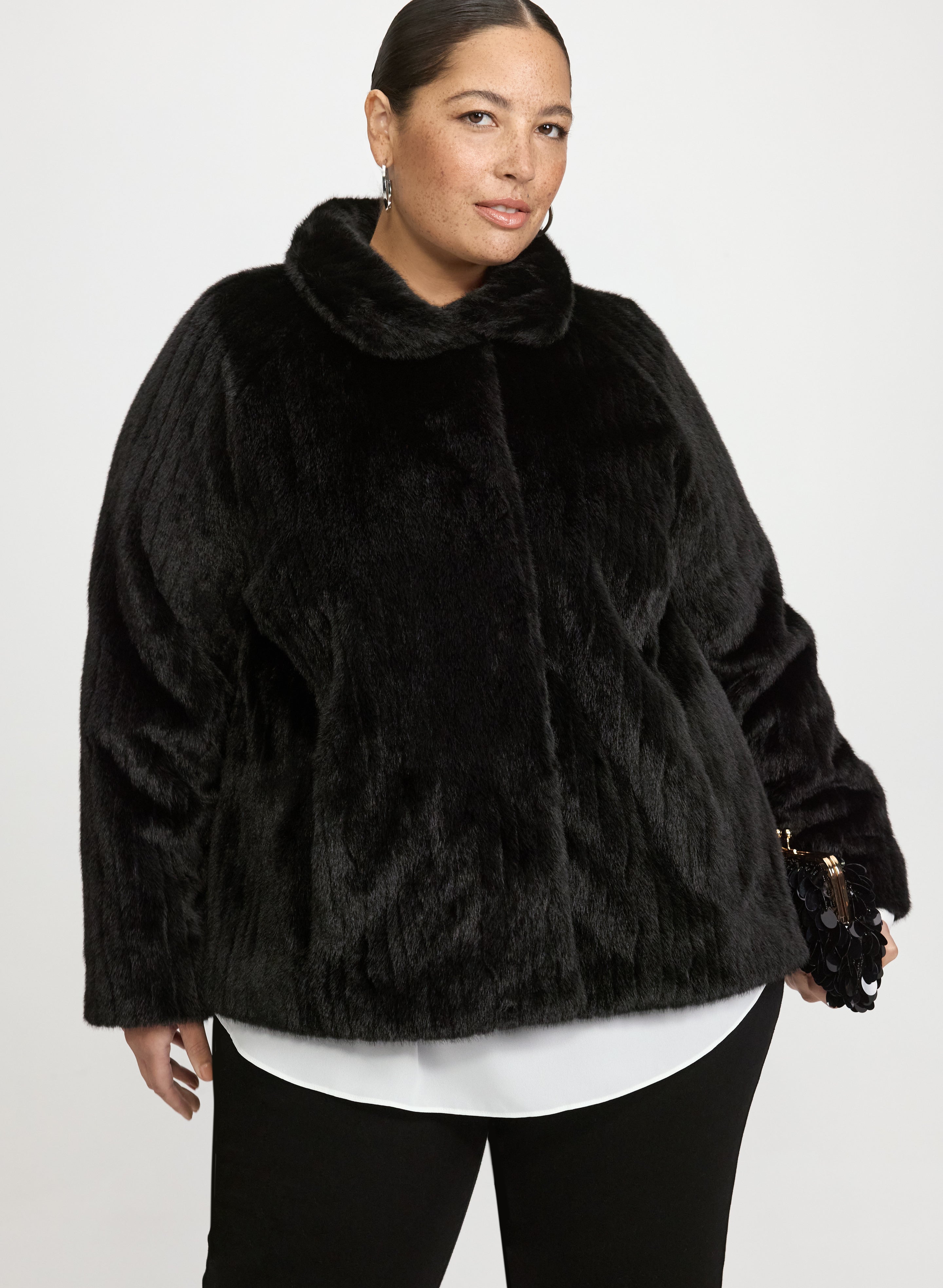 Faux Fur Coat