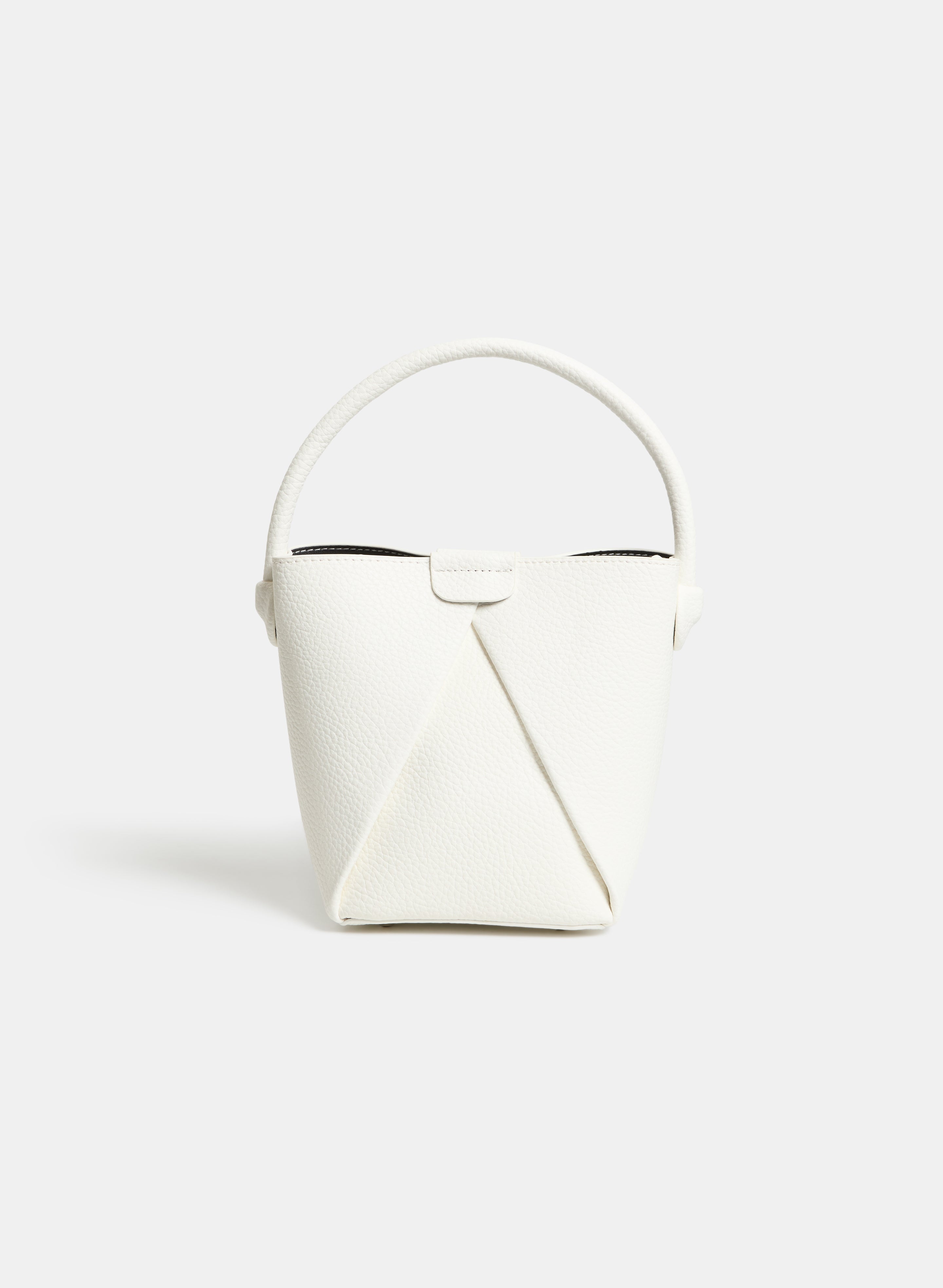 Pebbled Bucket Bag