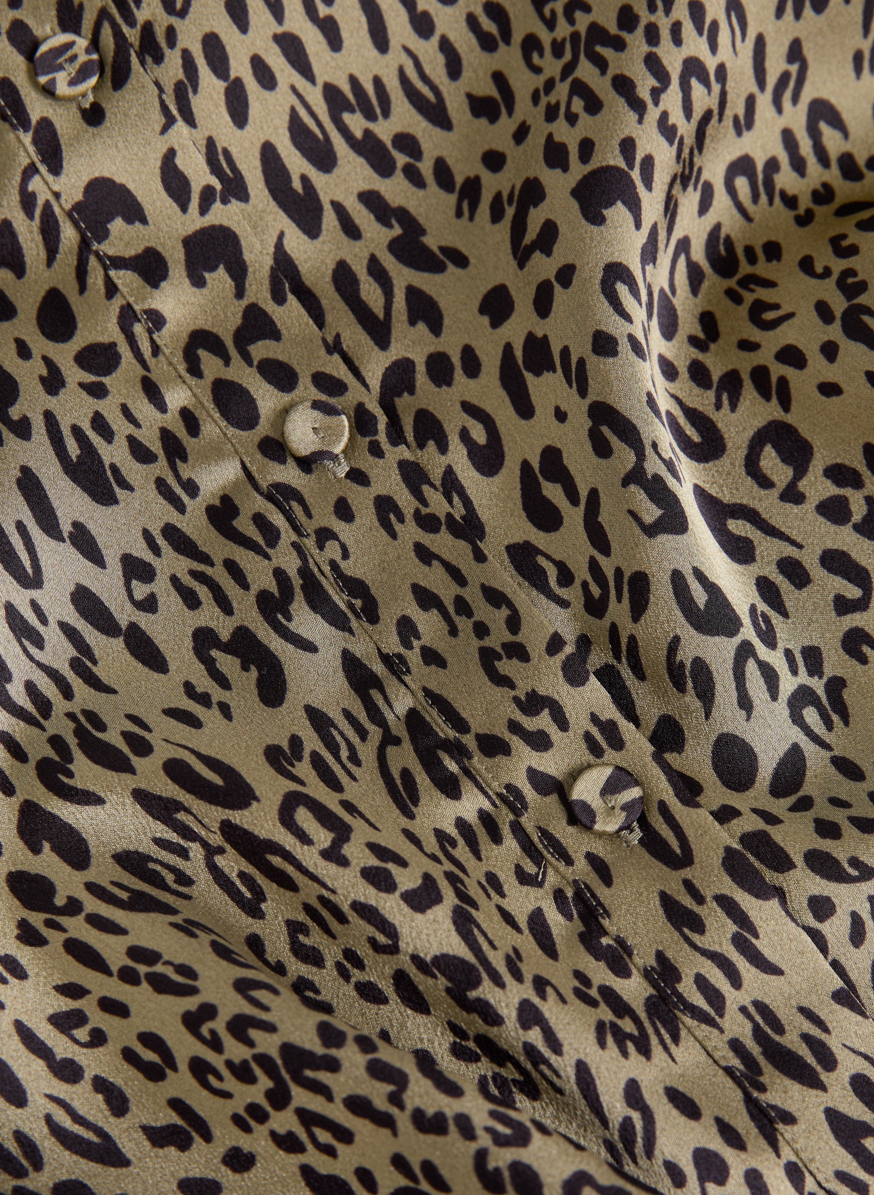 トップス Angelnumber555 leopard ribbon sleeveless 06001-