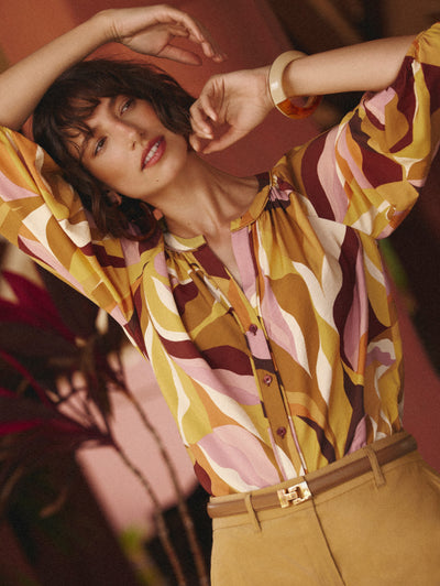 Floral Embroidered Top