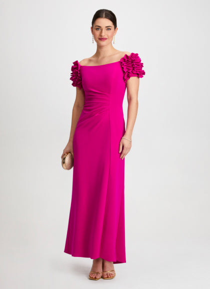 LUKEO Pink Evening Dress Long Applique Large Chorus Costumes Female Long  Skirt Dress Female Annual Meeting Dress (Color : Pink, Size : Small) :  : Clothing, Shoes & Accessories