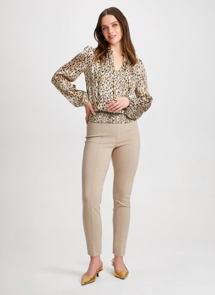 Ladies Stretch Full Length Printed Leggings Plus Size Ankle Pants Long  Trousers