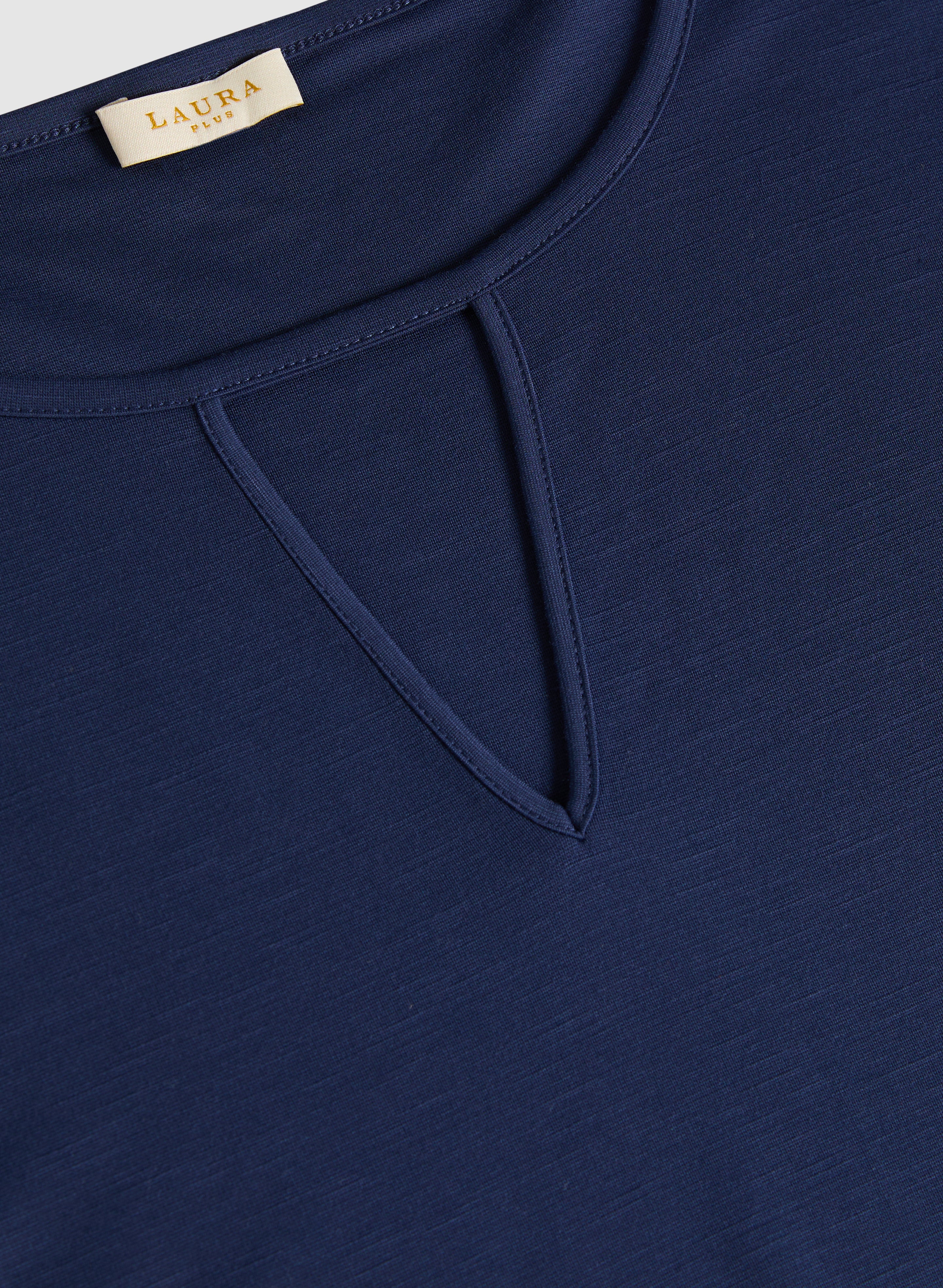Keyhole Cut-Out T-Shirt