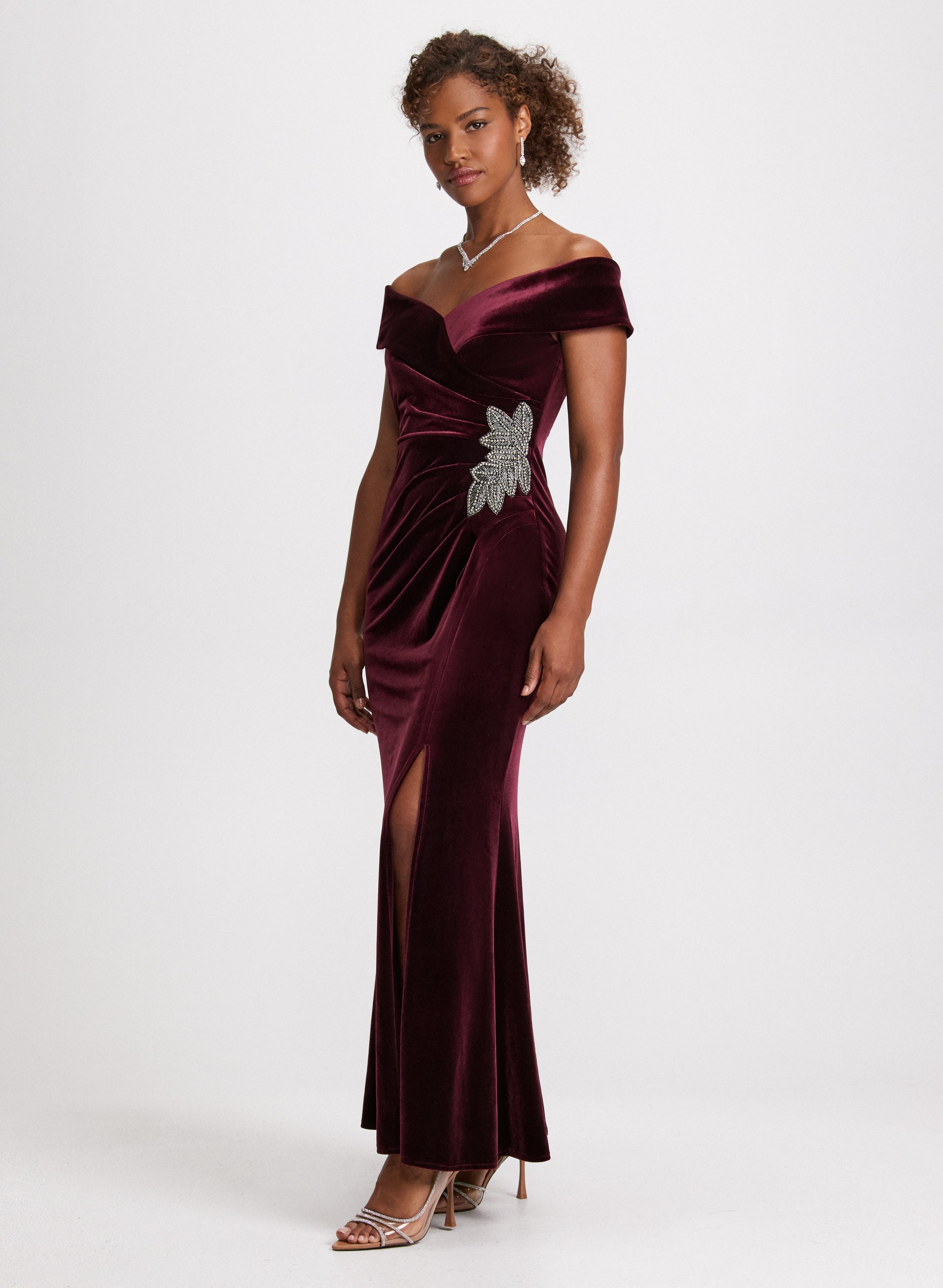 Derhy Velvet Knot Dress