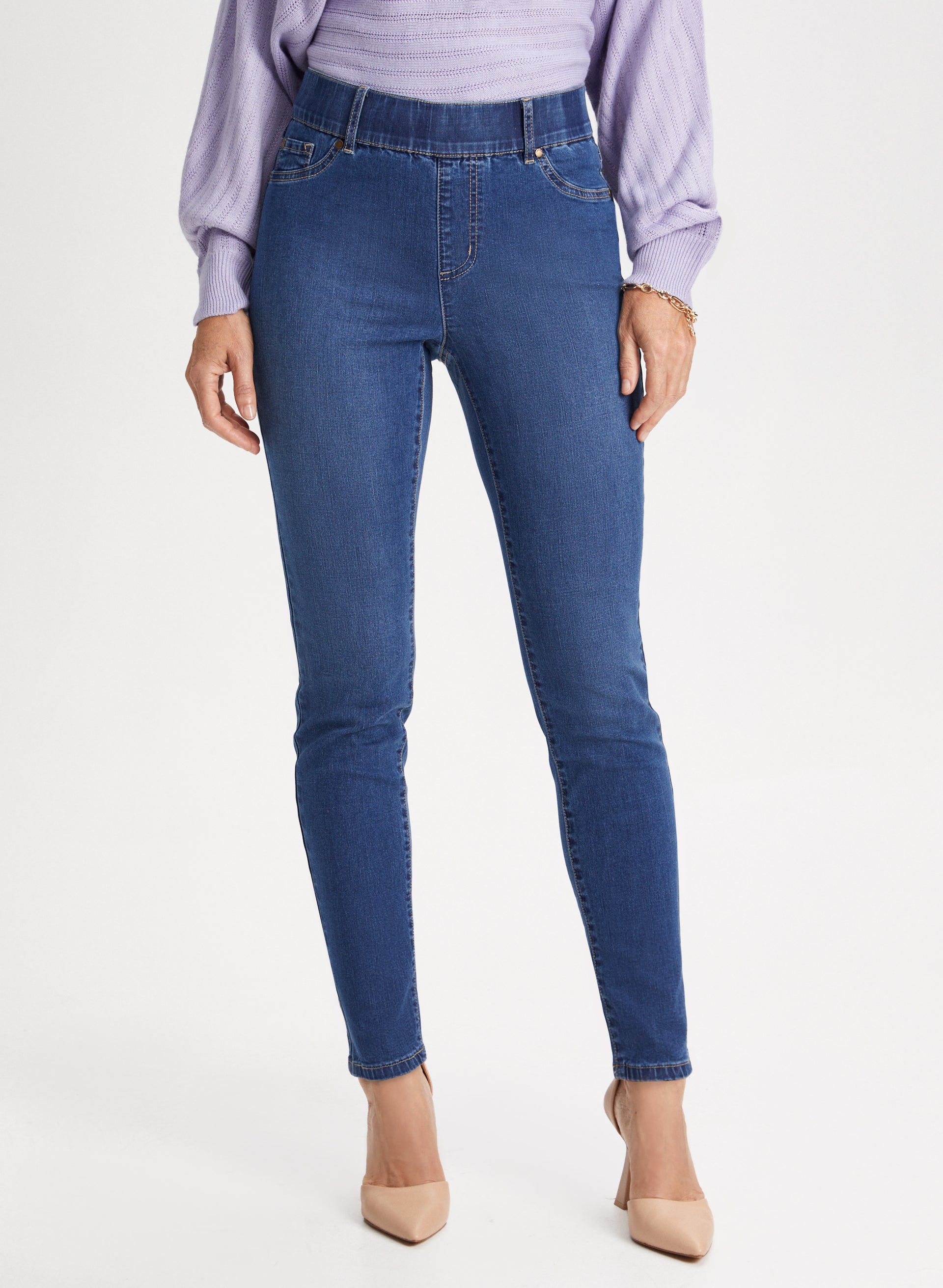 Leg slimming jeans best sale