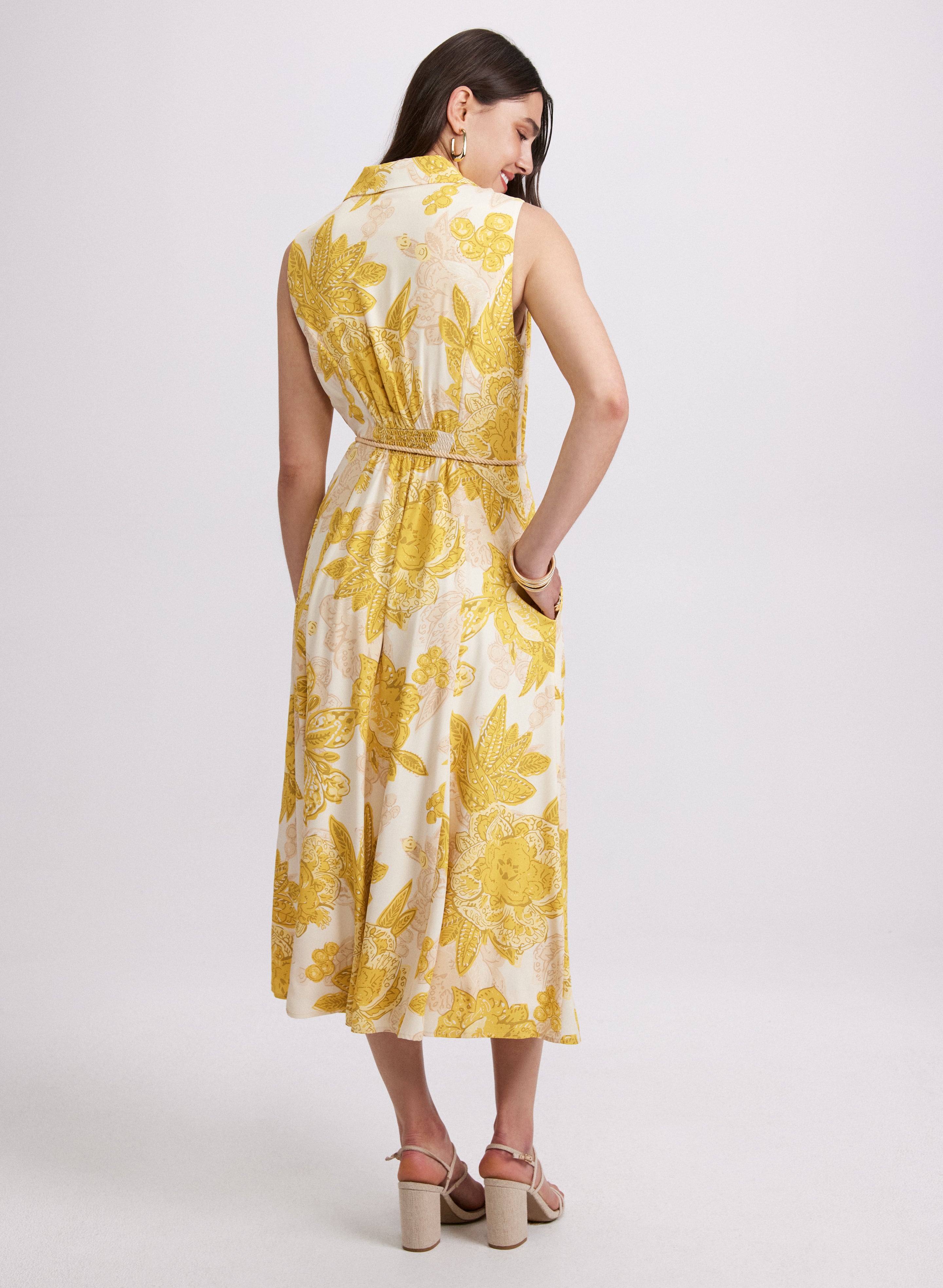 Paisley Shirt Dress