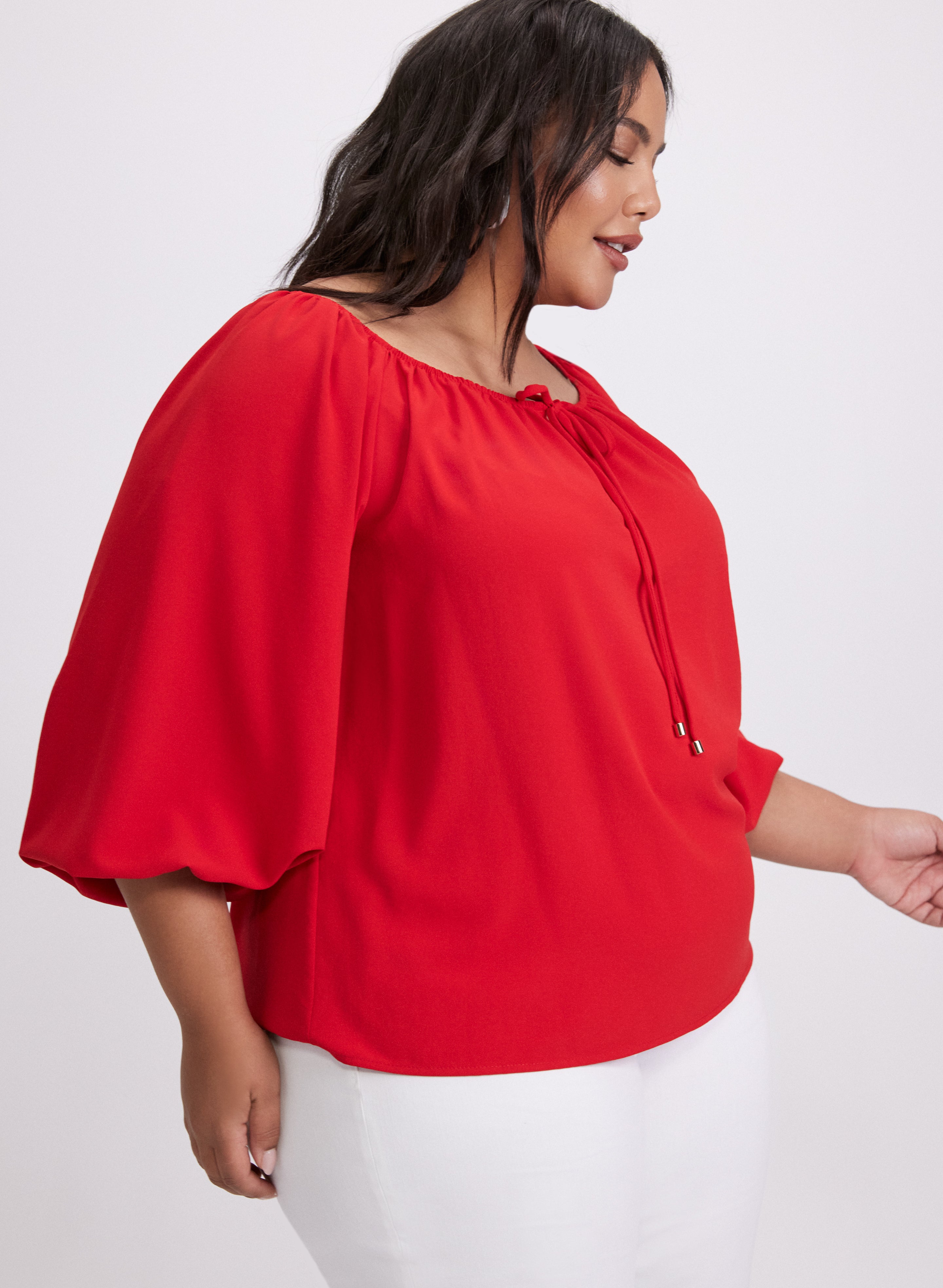 トップス FAST DRY JERSEY BALLOON SLEEVE BLOUSE PURPLE BALLOON SLEEVE SHIRT – MARQUES ' ALMEIDA
