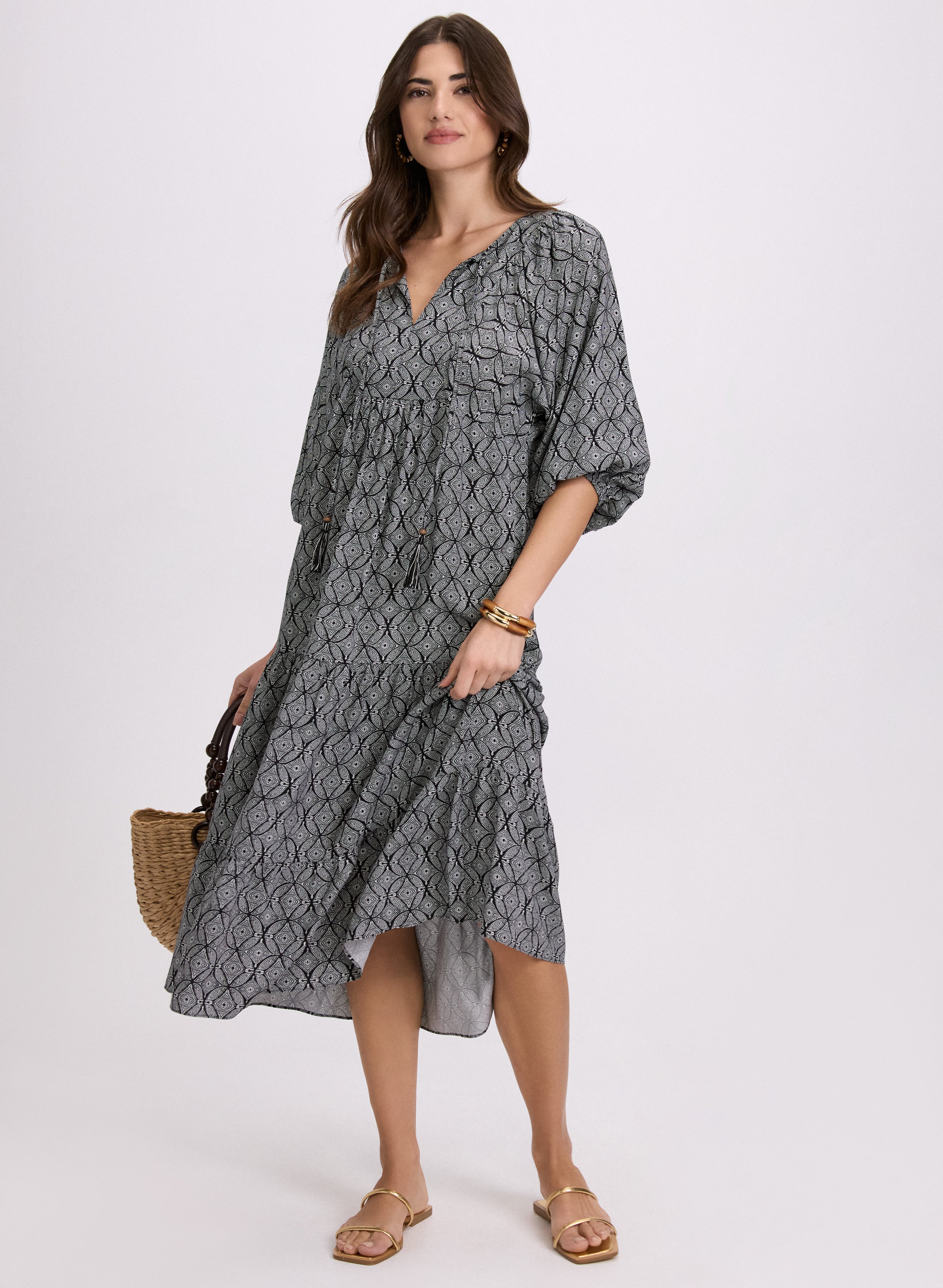 black halo jackie o sheath dress Prairie Maxi Cotton Dress
