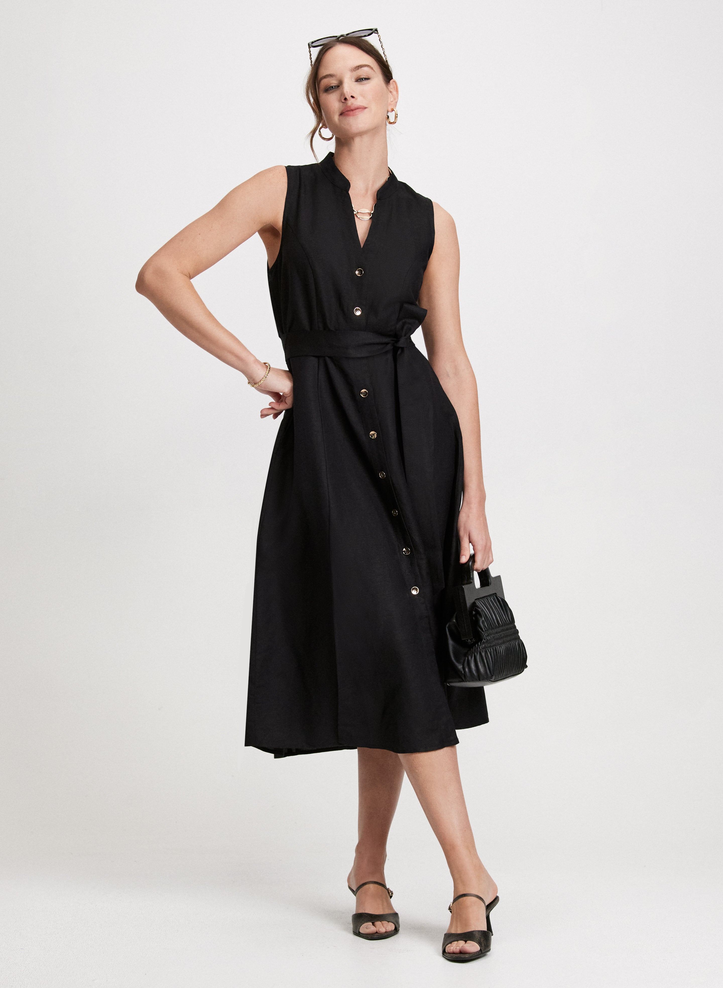 Black midi dress canada hotsell