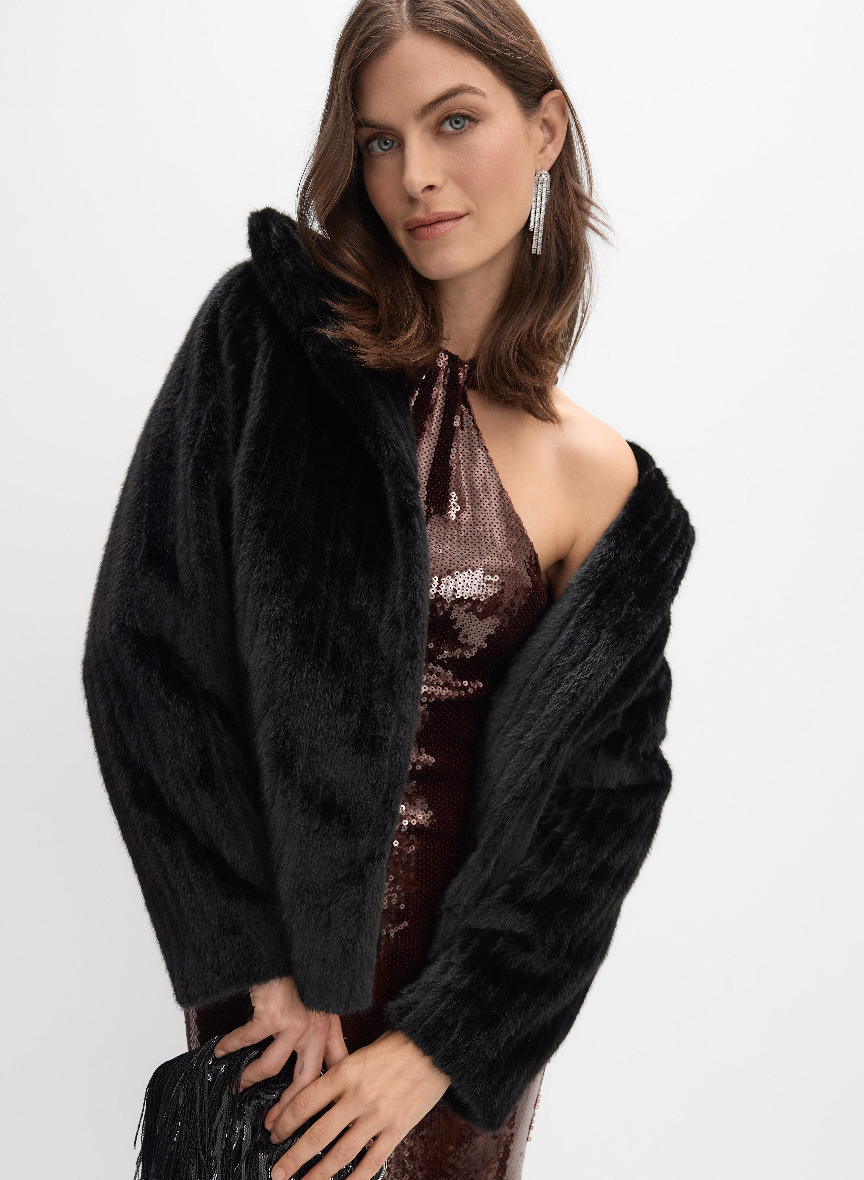 Faux Fur Jacket