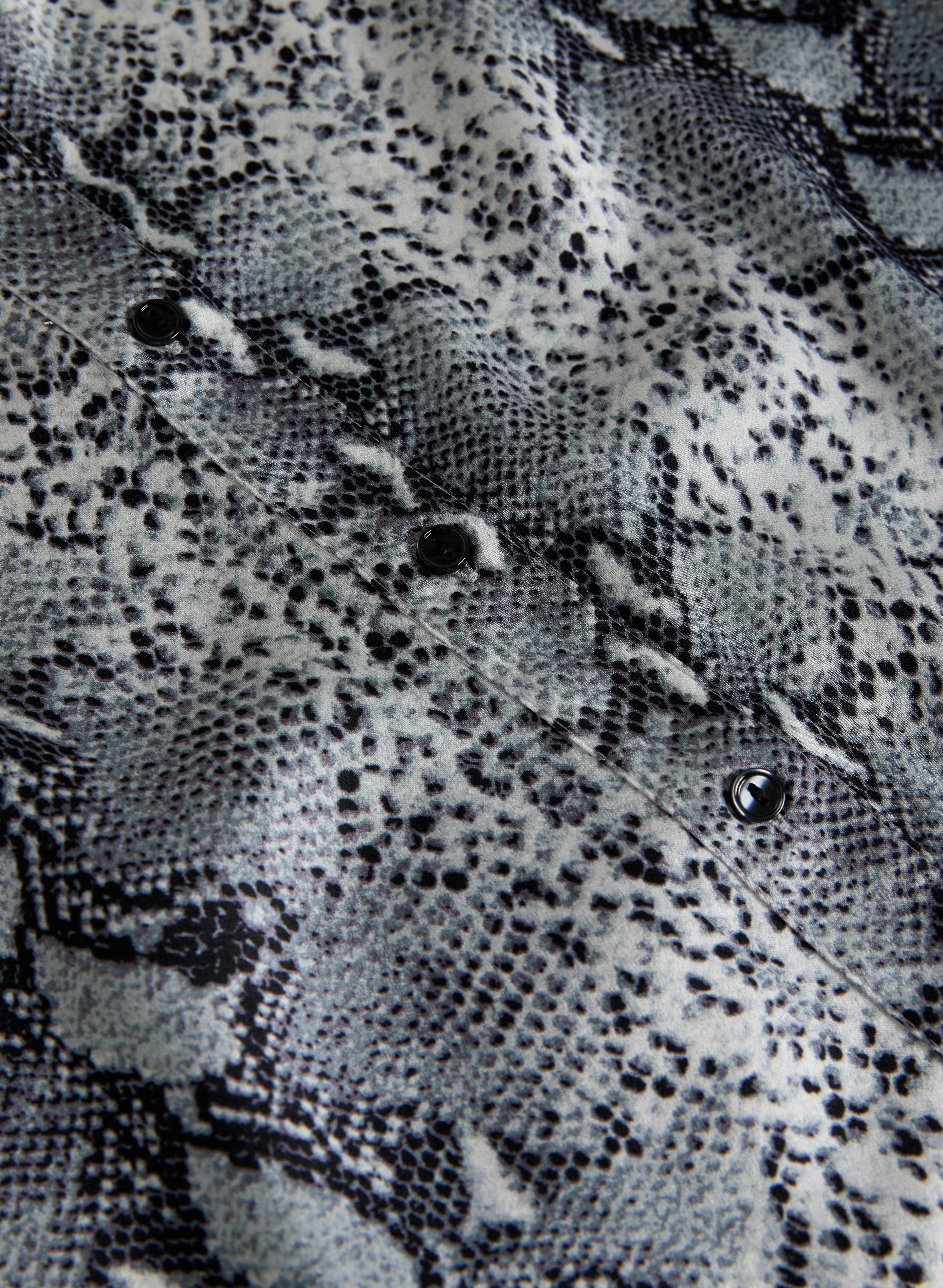 Ruffled Animal Print Blouse Ruffled Animal Print Blouse