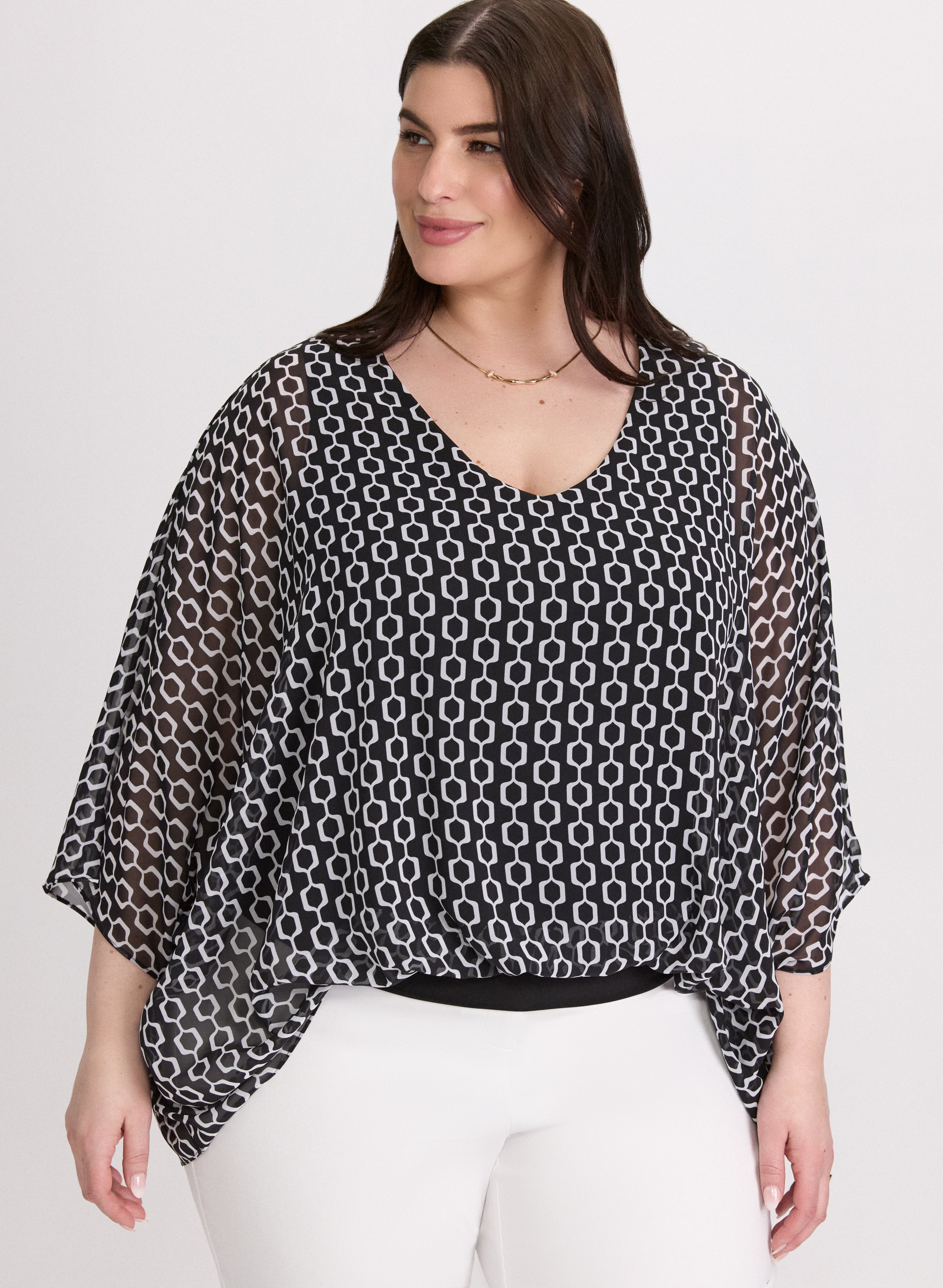 chiffon blouses canada