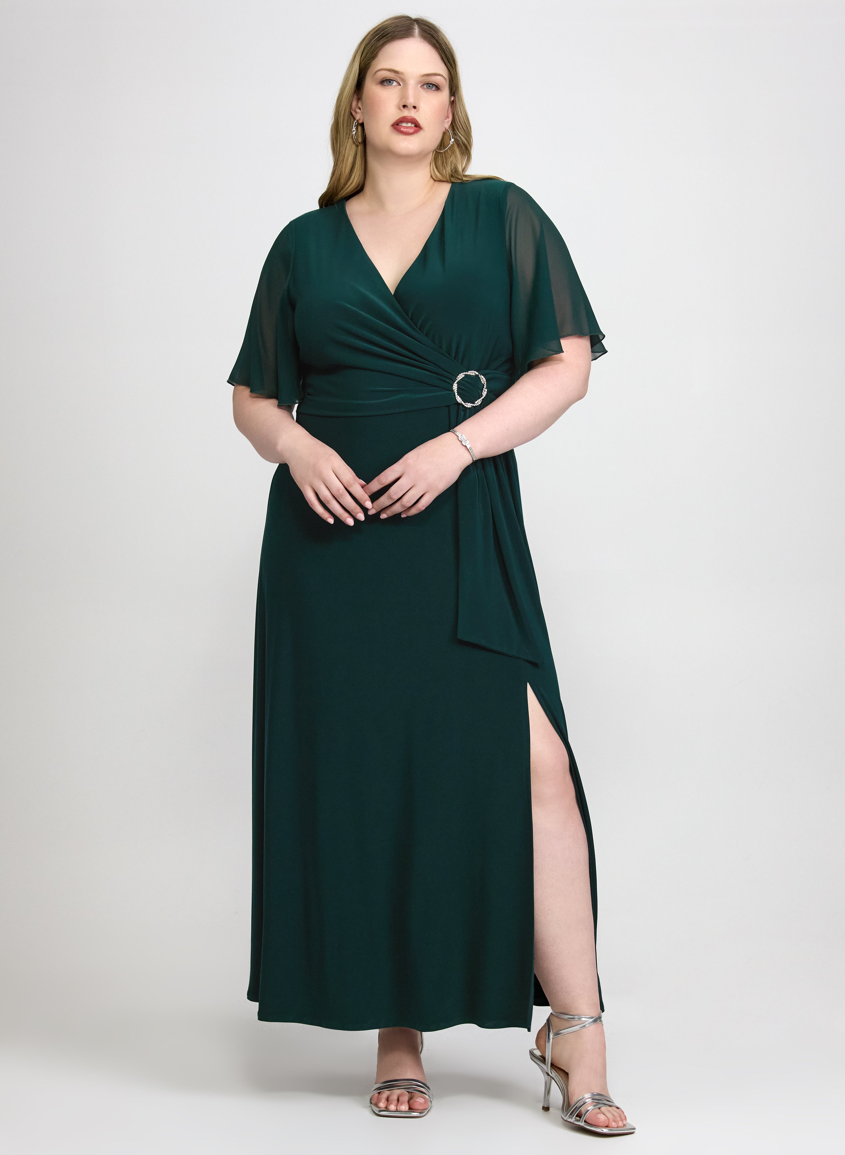 hunter green dress with sleeves Short Sleeve Long The Ageless Charm of Color:Pearl Gray Category_Formal Evening Dresses