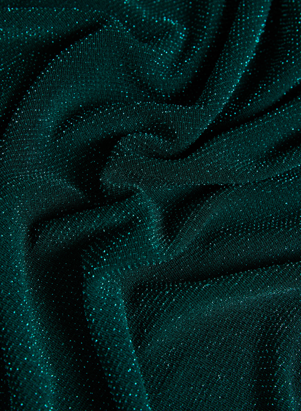 Black Metallic Long Sleeve Top main image 1