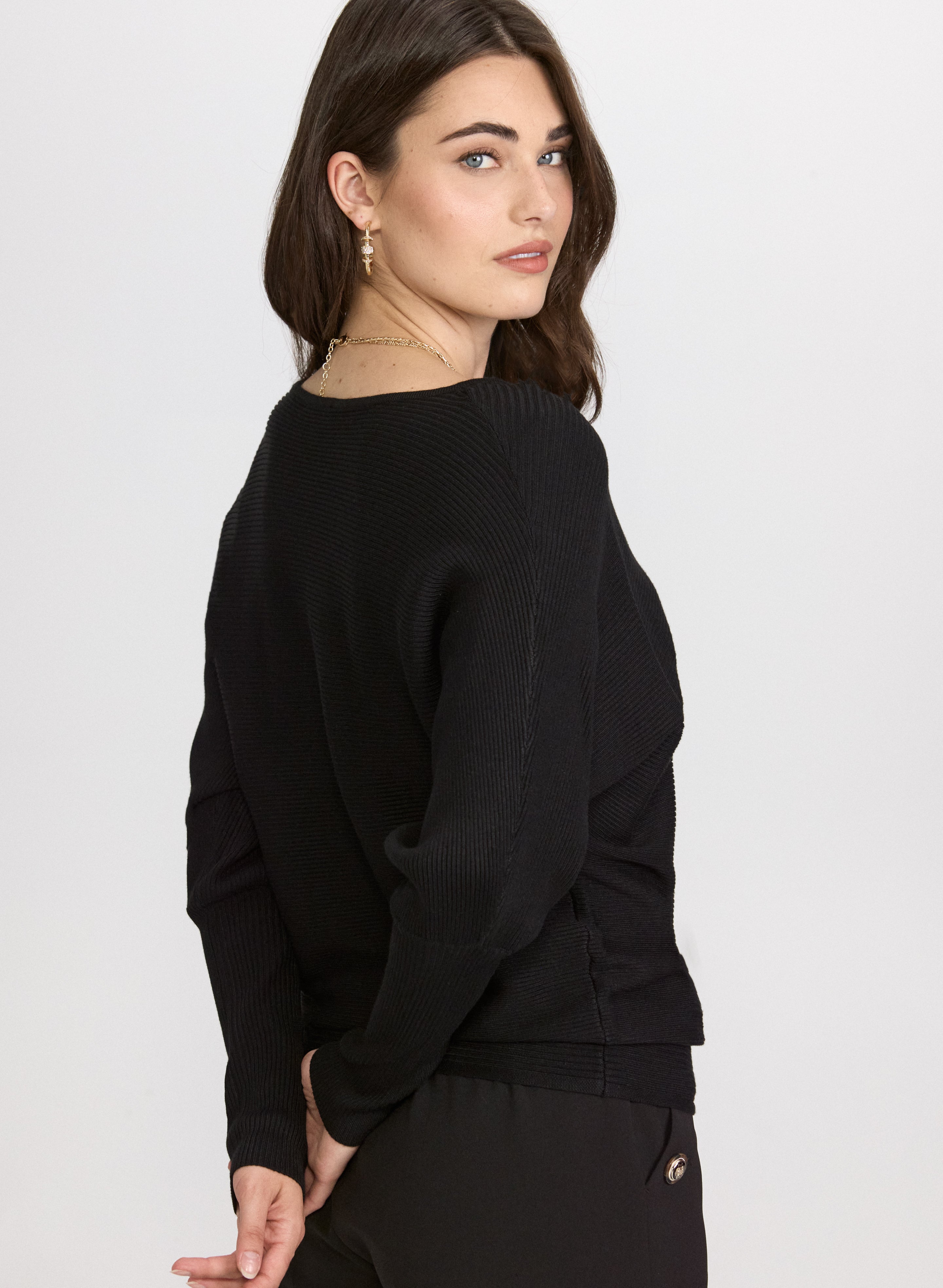 Boat Neck Sweater