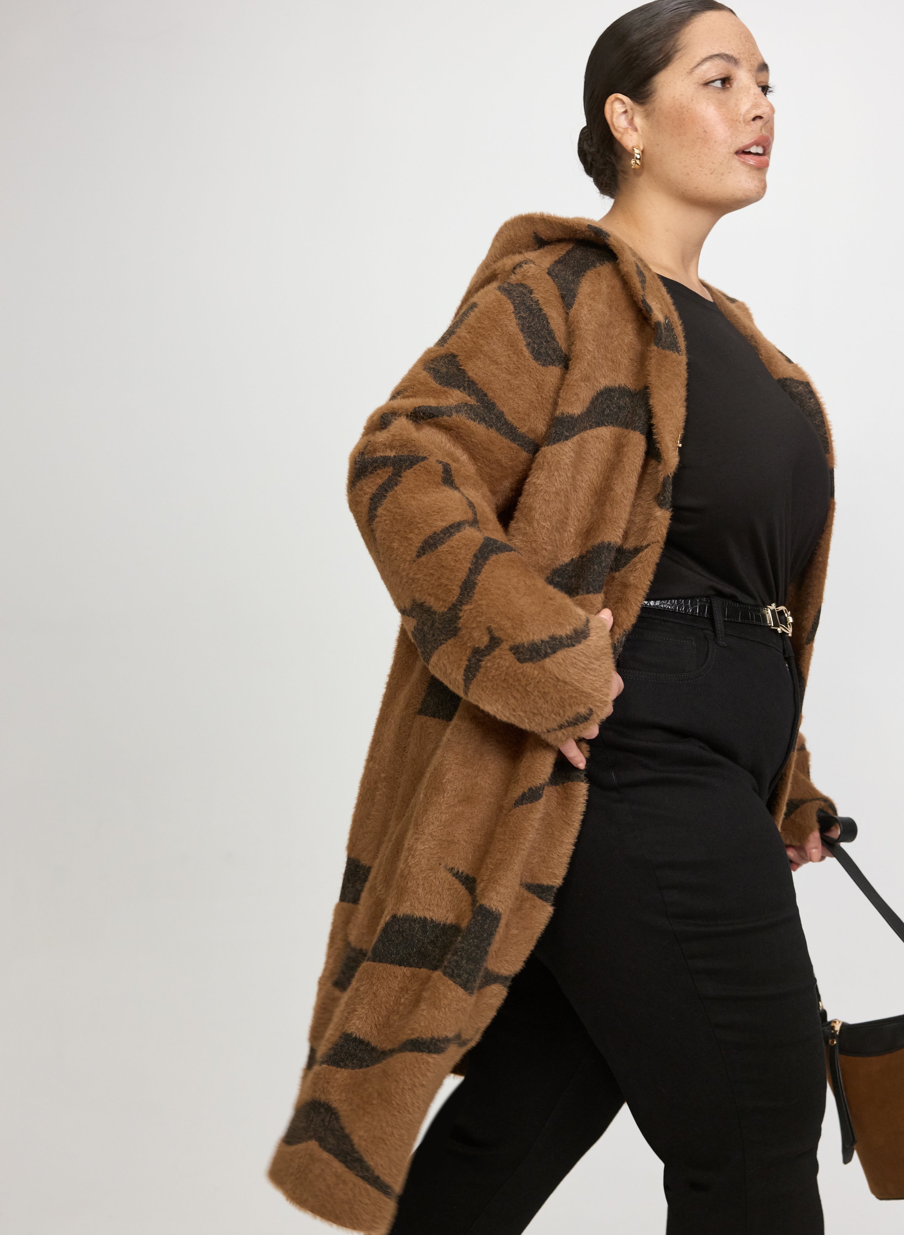 robe de chambre wool zip jacket 切替デザイン Joseph Ribkoff Zip-Up Jacket Style 221123 | 1ère Avenue