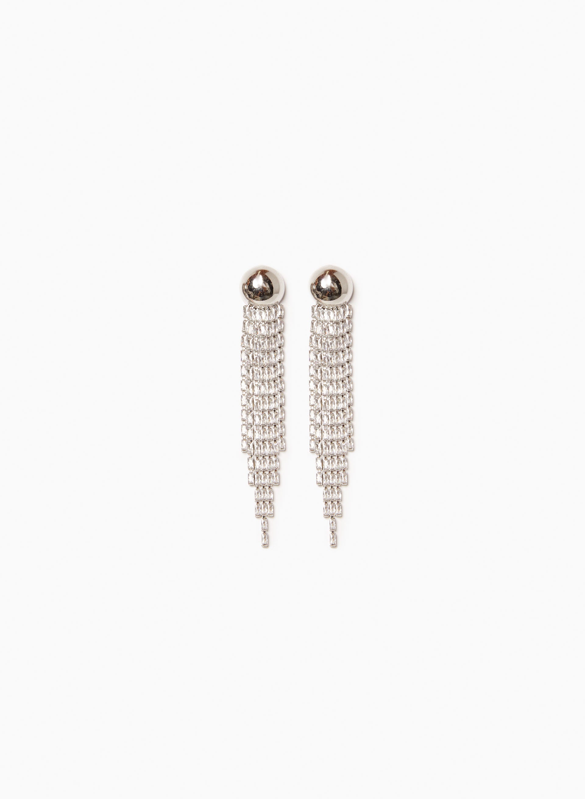 Cascading Crystal Earrings