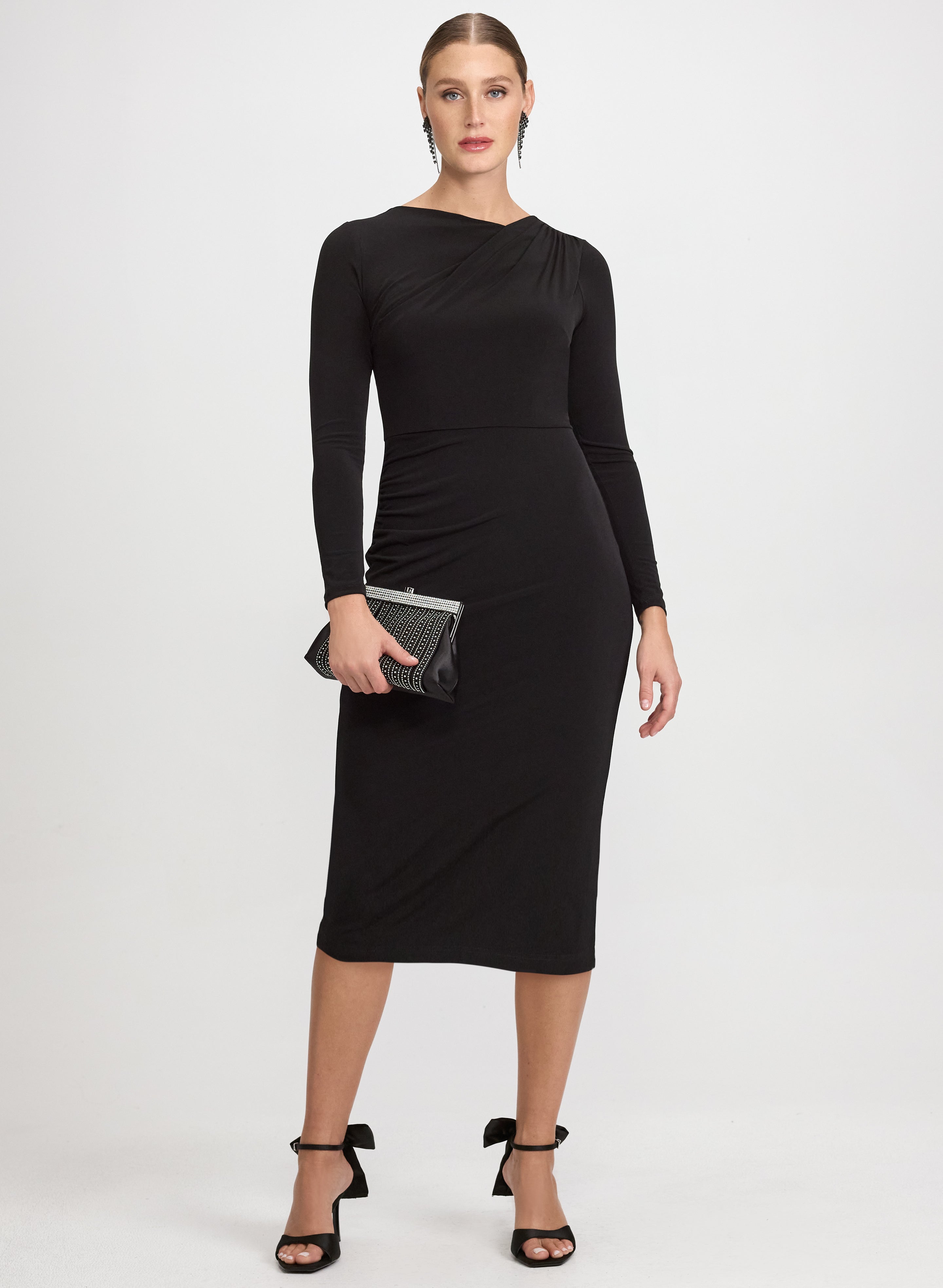 Jersey Asymmetric Dress