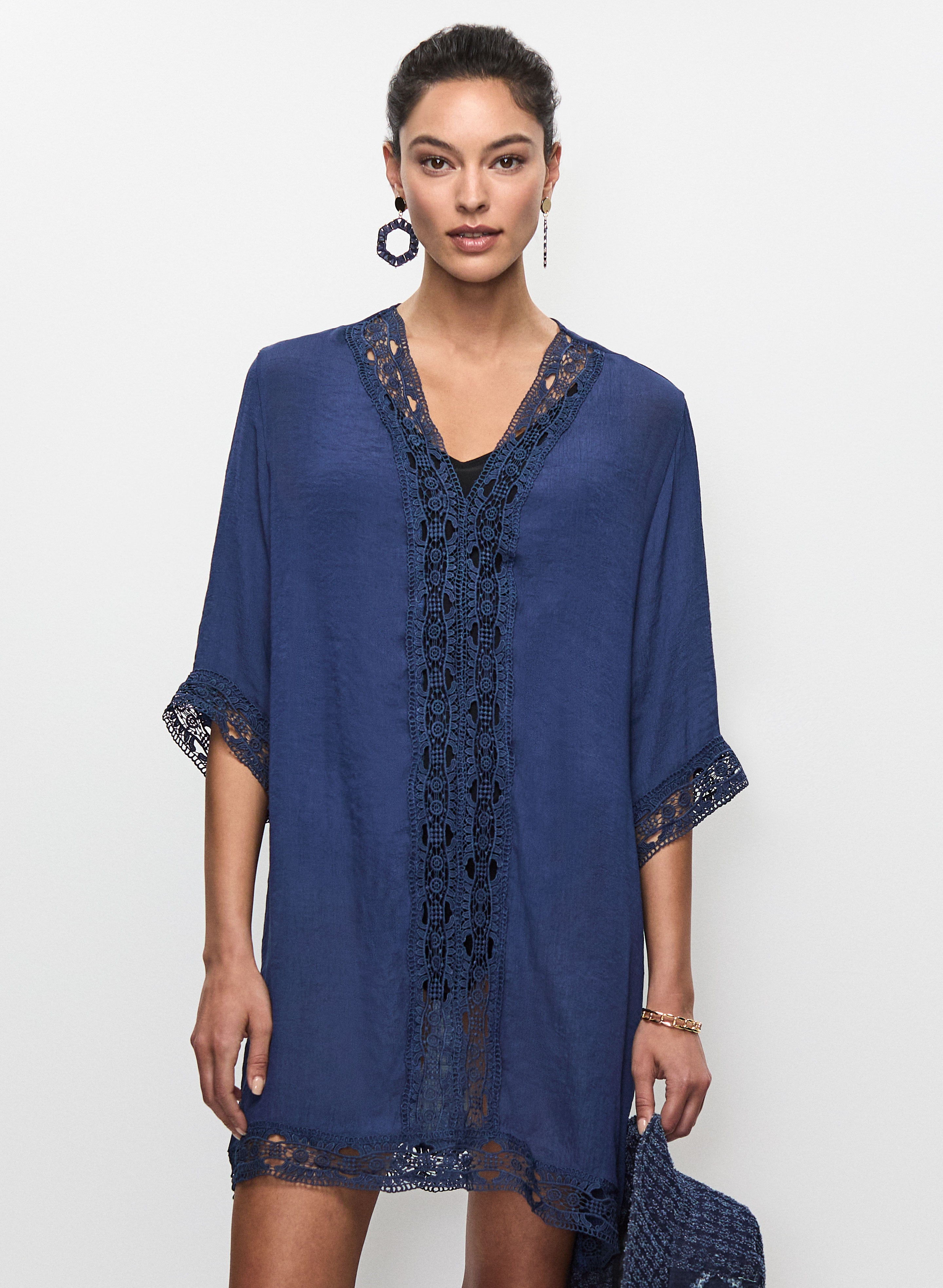 Crochet lace cover up best sale