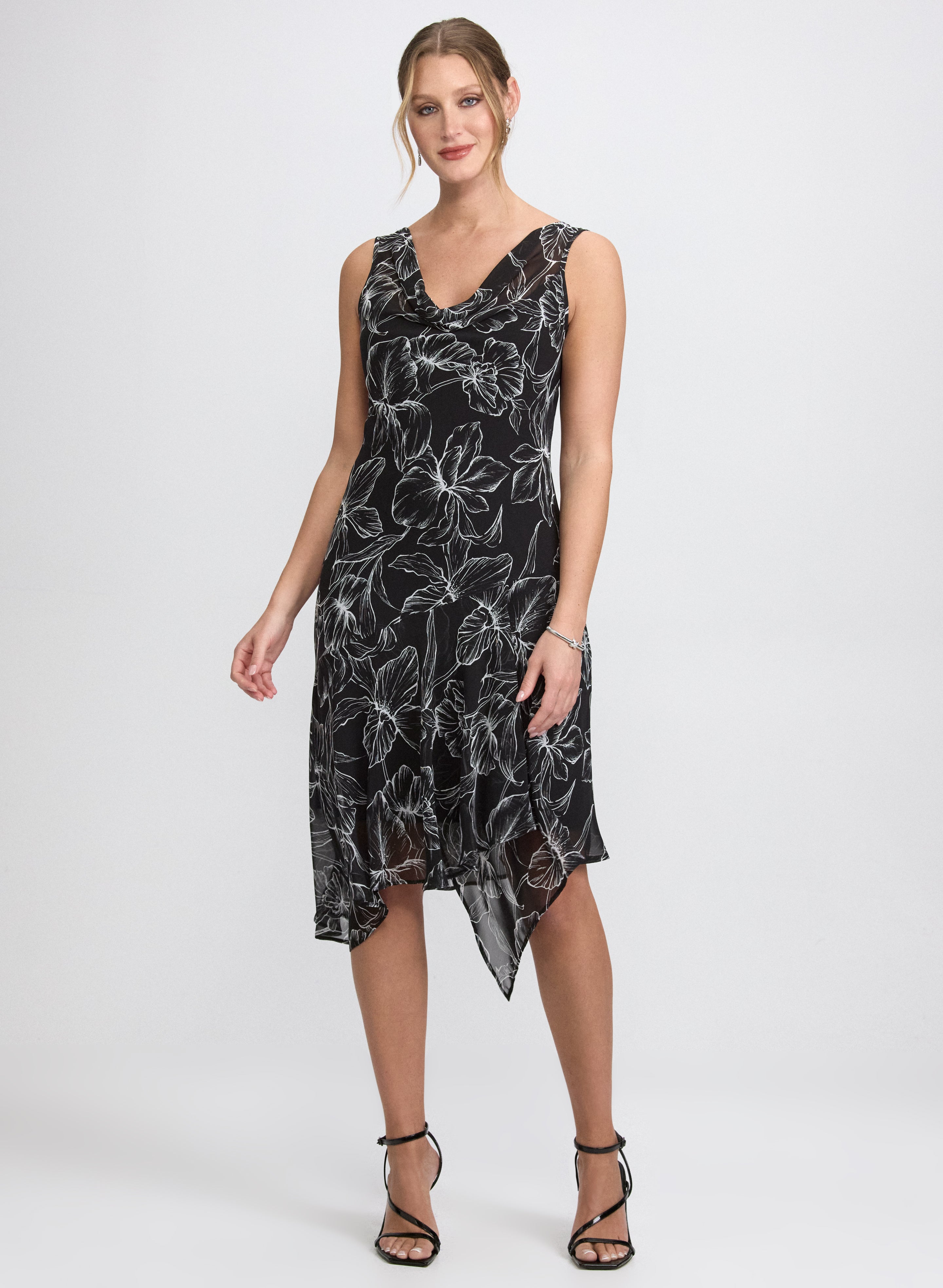 sachin and babi light blue dress BHLDN High-Neck Printed Chiffon Maxi Dress