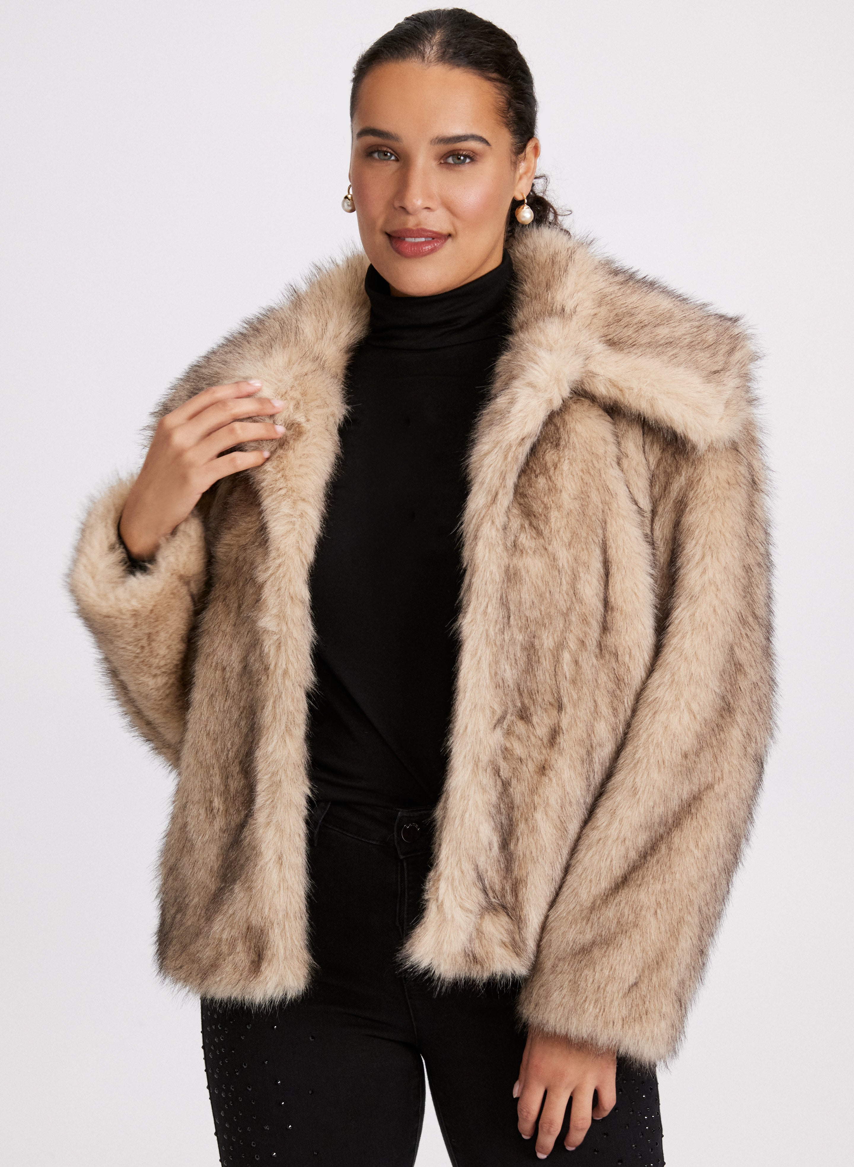 Good faux fur coats online