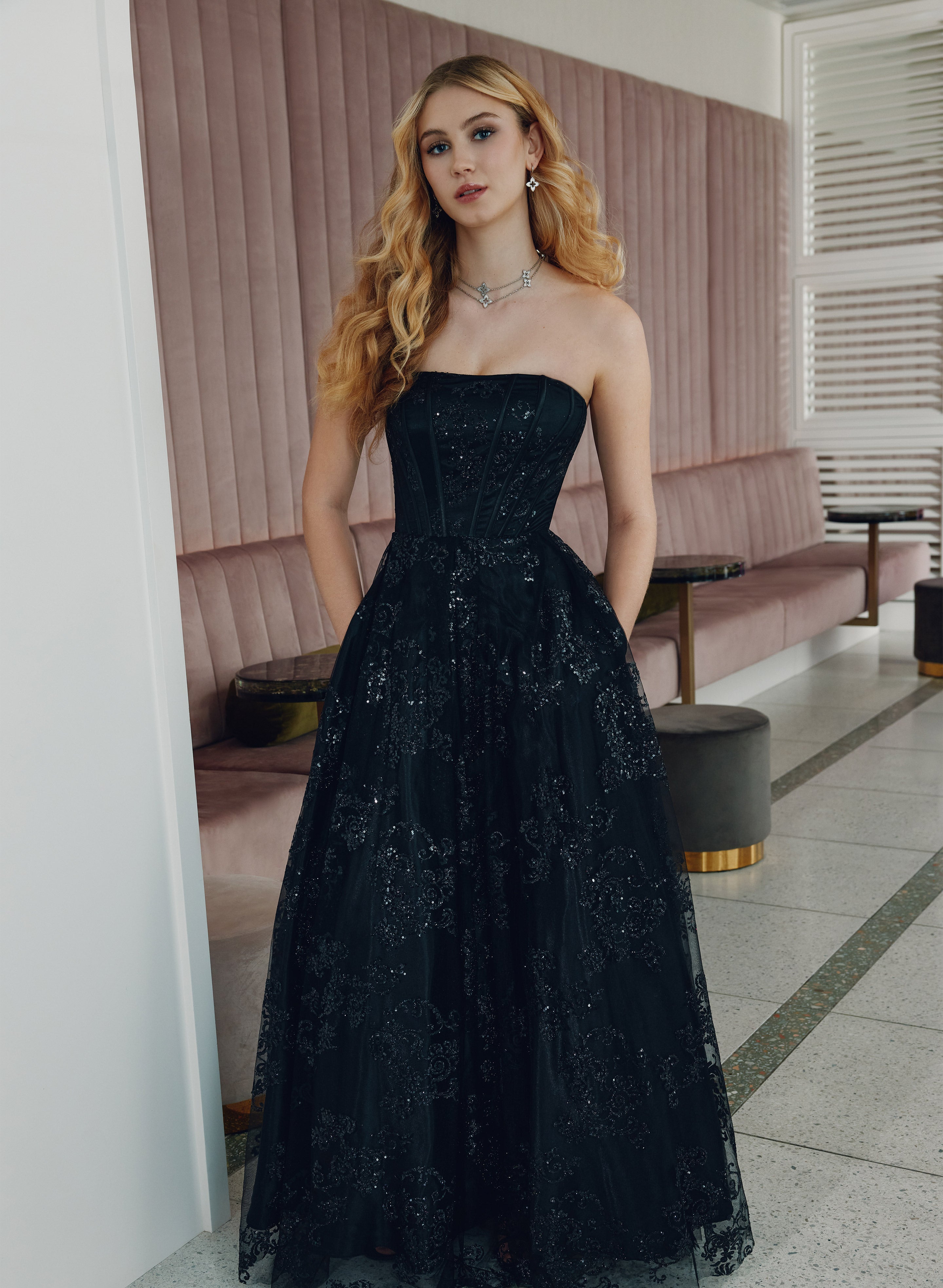 strapless black floral dress slip strips) and a Black Kawaii Dress Short Bromborough Warehouse - Out of Stock Size:Custom Size Free