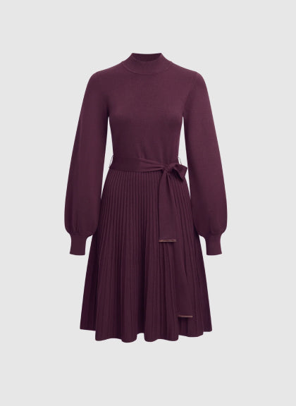 MILANO LAME DAY DRESS ブラウン MILANO LAME DAY DRESS ブラウン