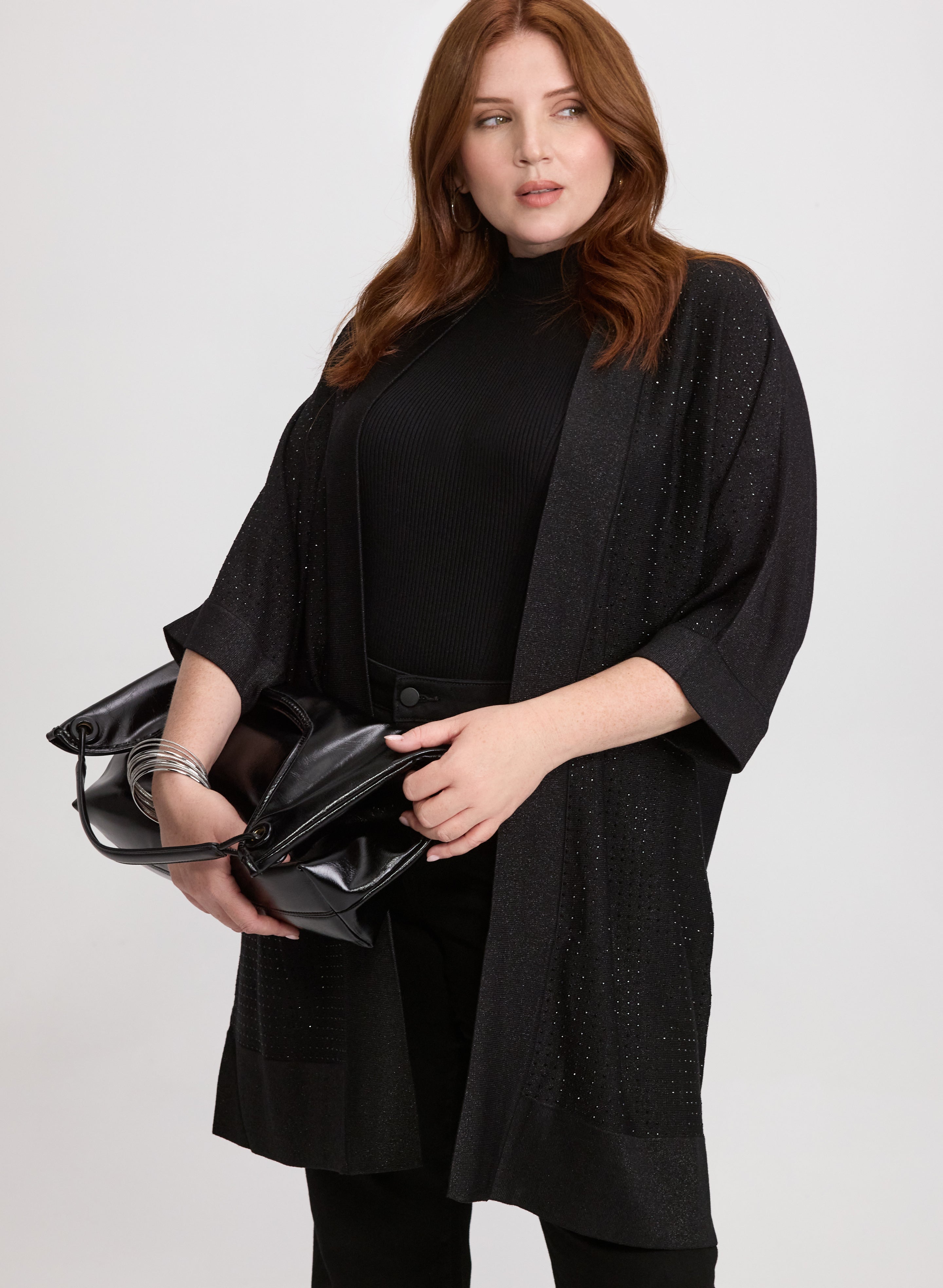 Joseph Ribkoff - Rhinestone Open Cardigan