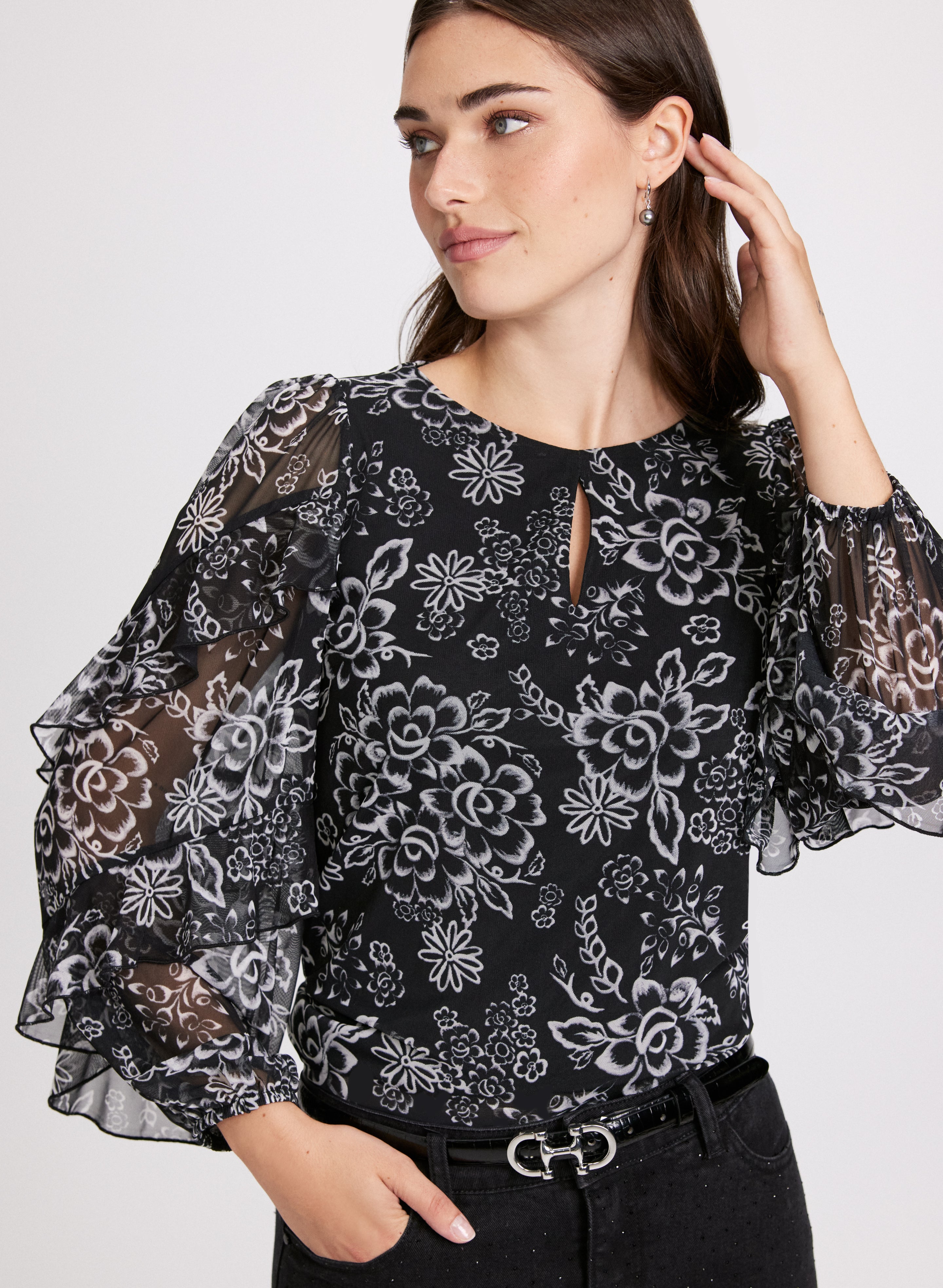 keyhole blouses