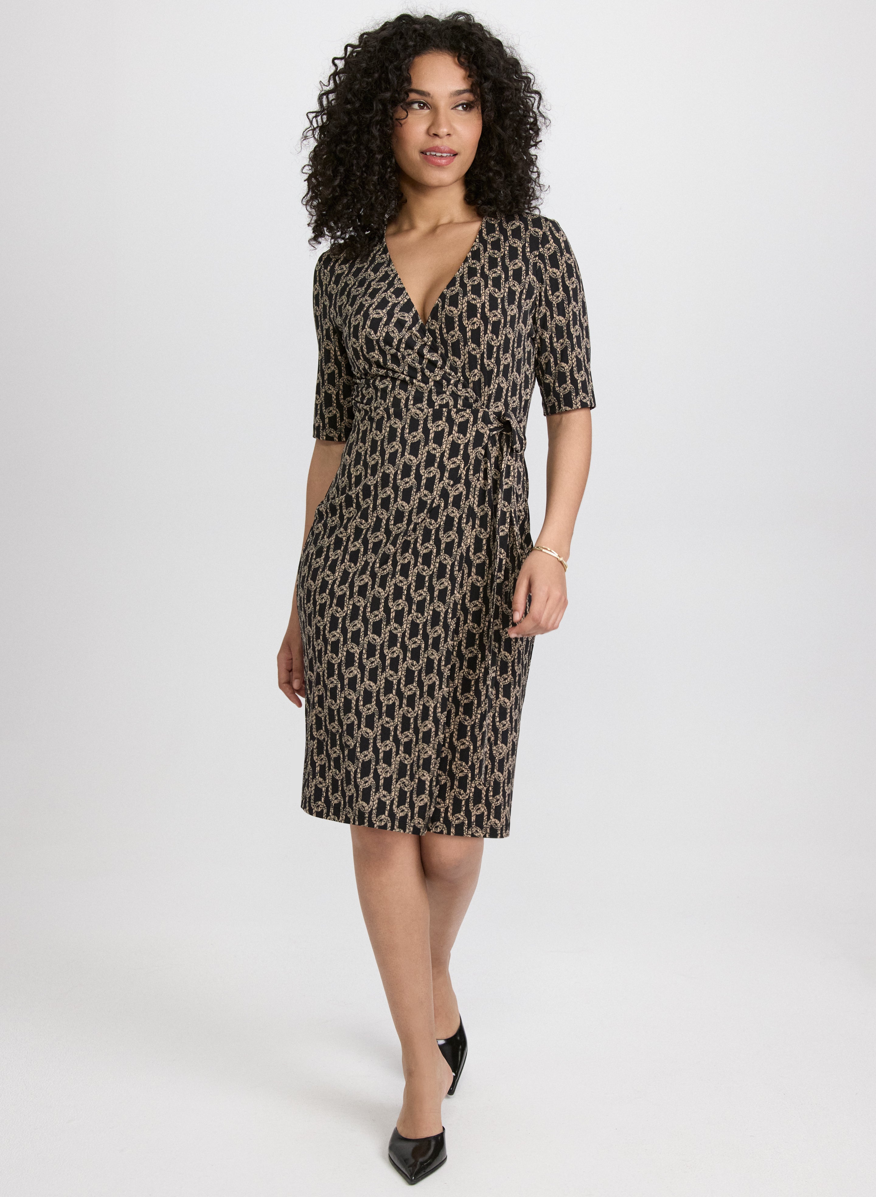 Chain Print Dress Chain Print Dress