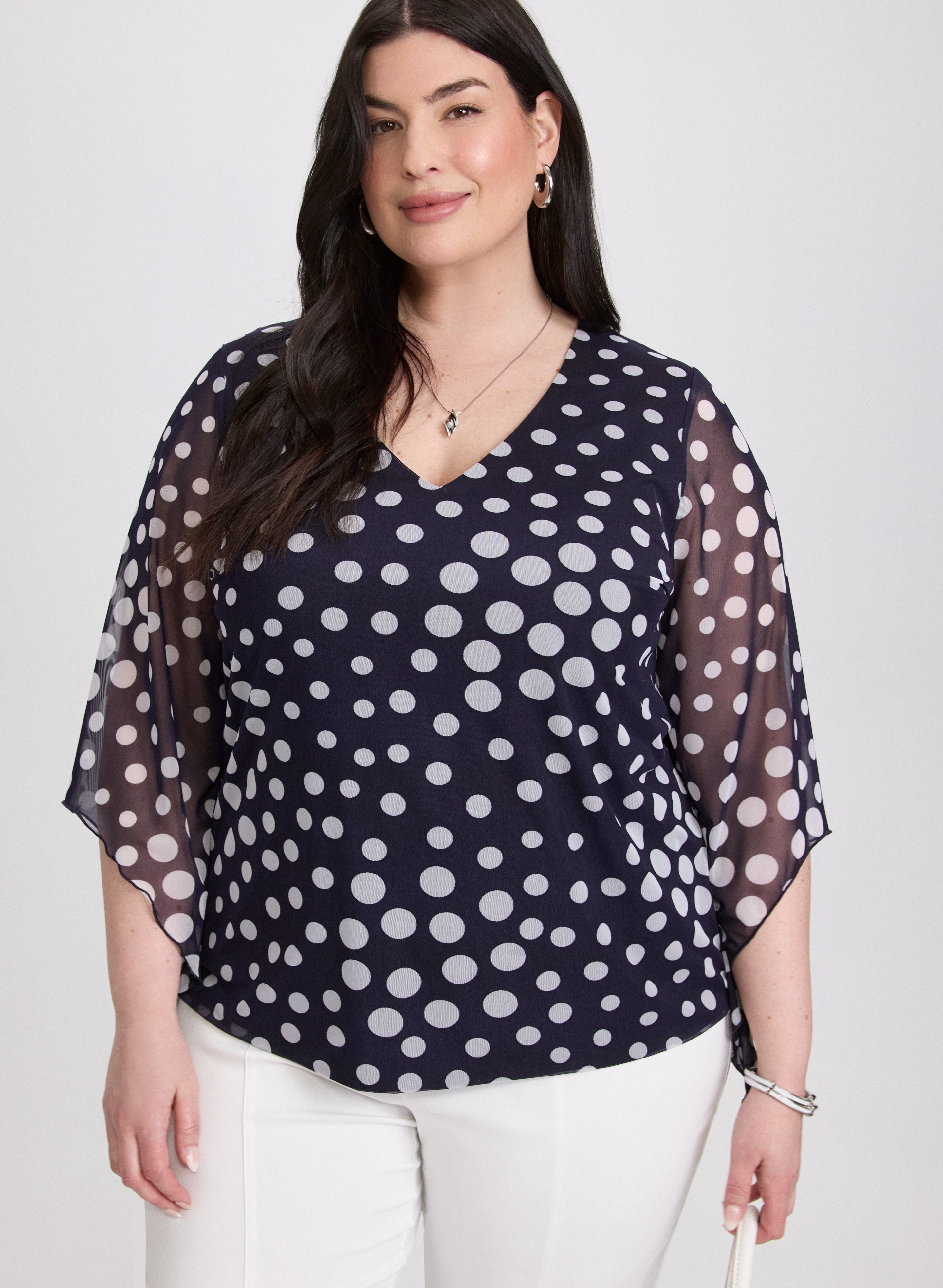 【まる】ans dots loevner shoulder tops まる様専用】ans dots loevner shoulder tops - メルカリ