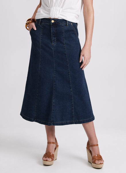スカート musinsastandardwoman Women's Denim Carpenter Long Skirt Medi Women's Carpenter Maxi Skirt | SALE | Lee® | Shipping to Canada
