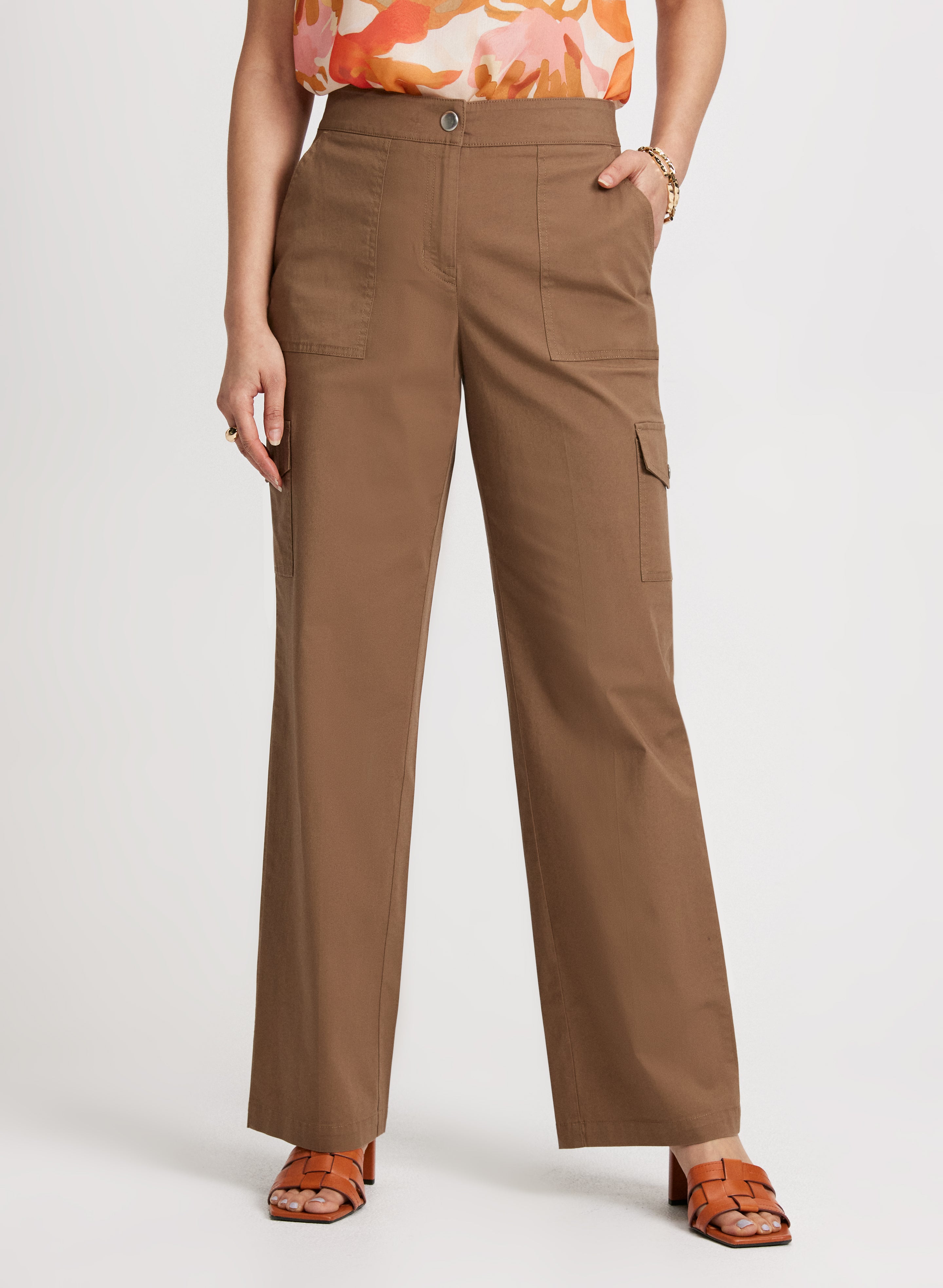 Wide Leg Cargo Pants