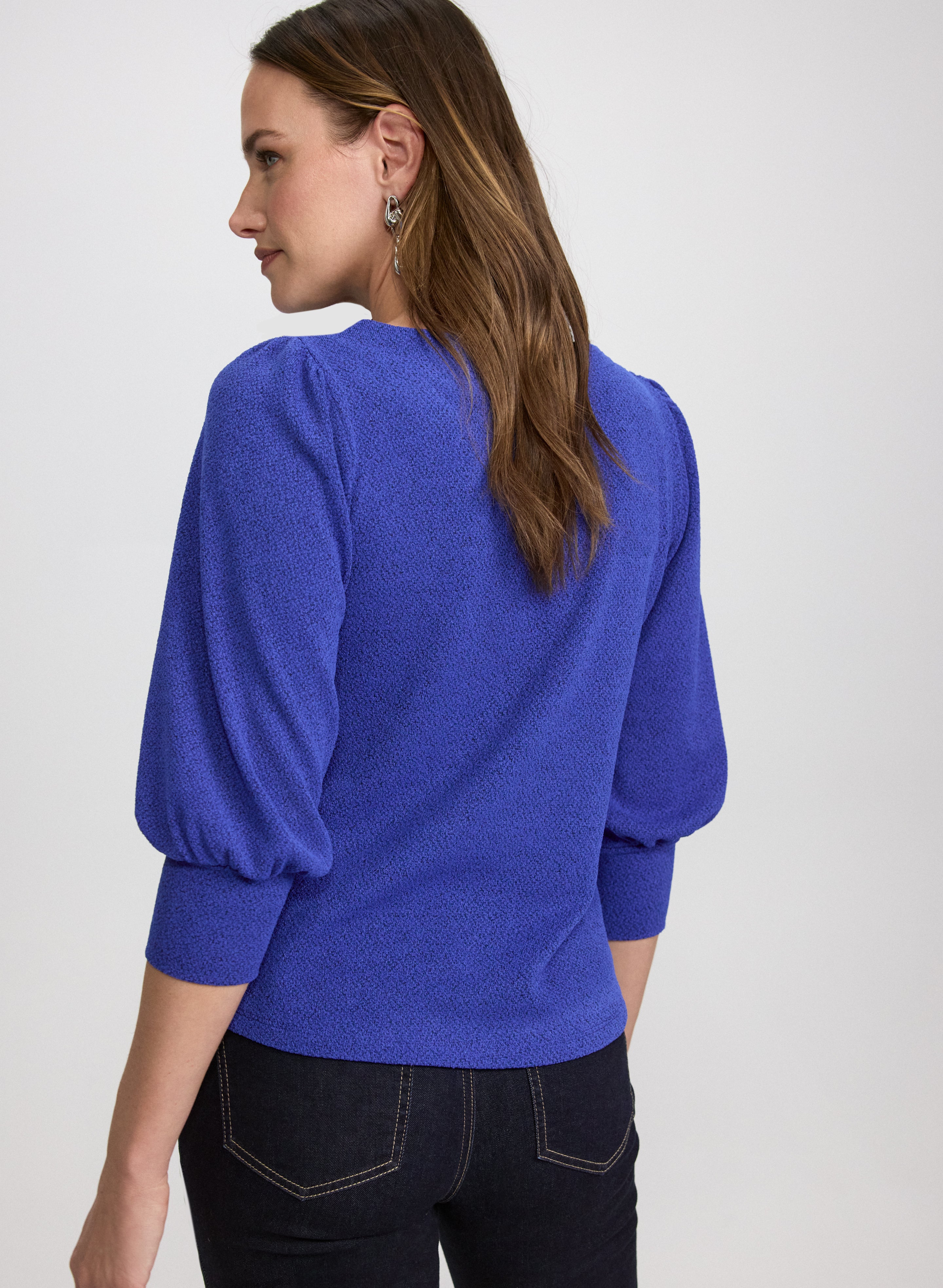 Balloon Sleeve Sweater