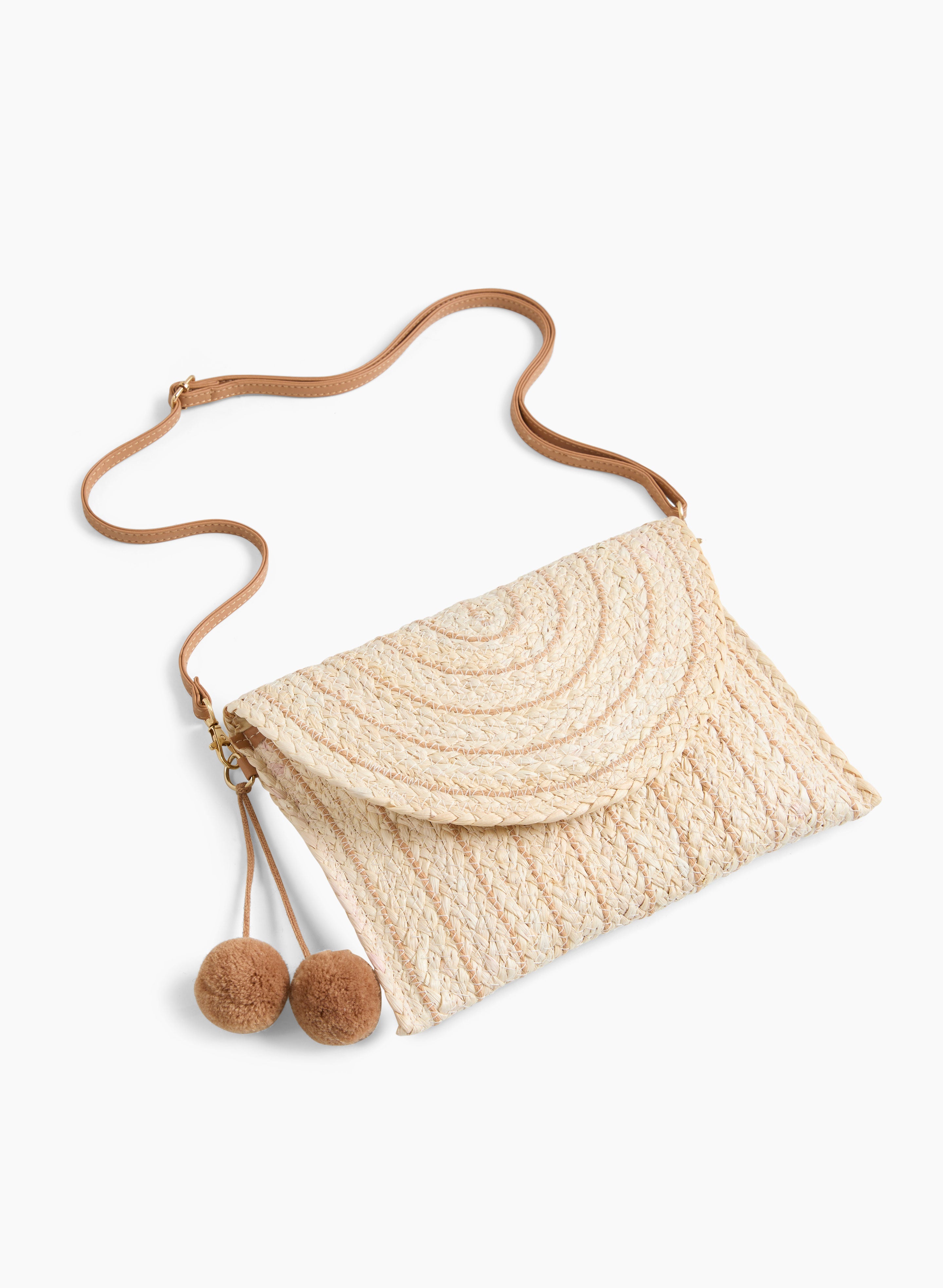 Braided Straw Handbag