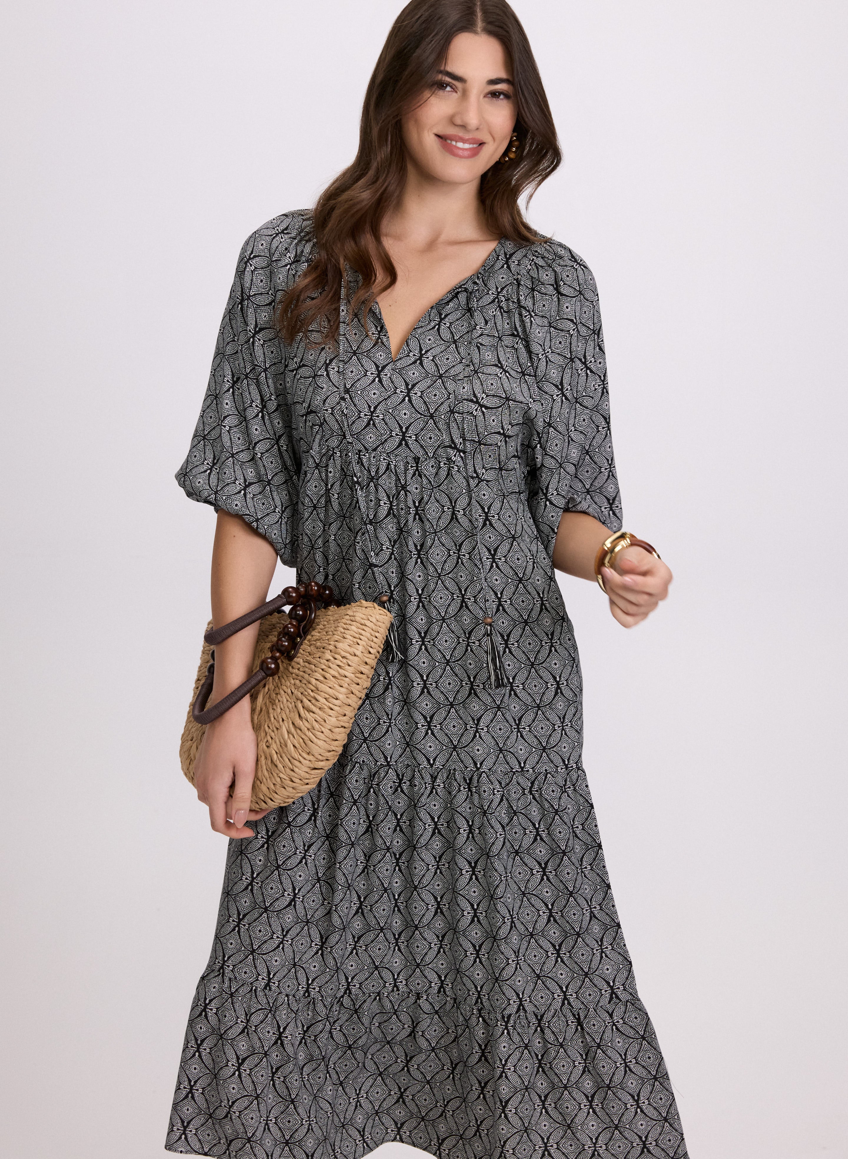 black halo jackie o sheath dress Prairie Maxi Cotton Dress main image 1