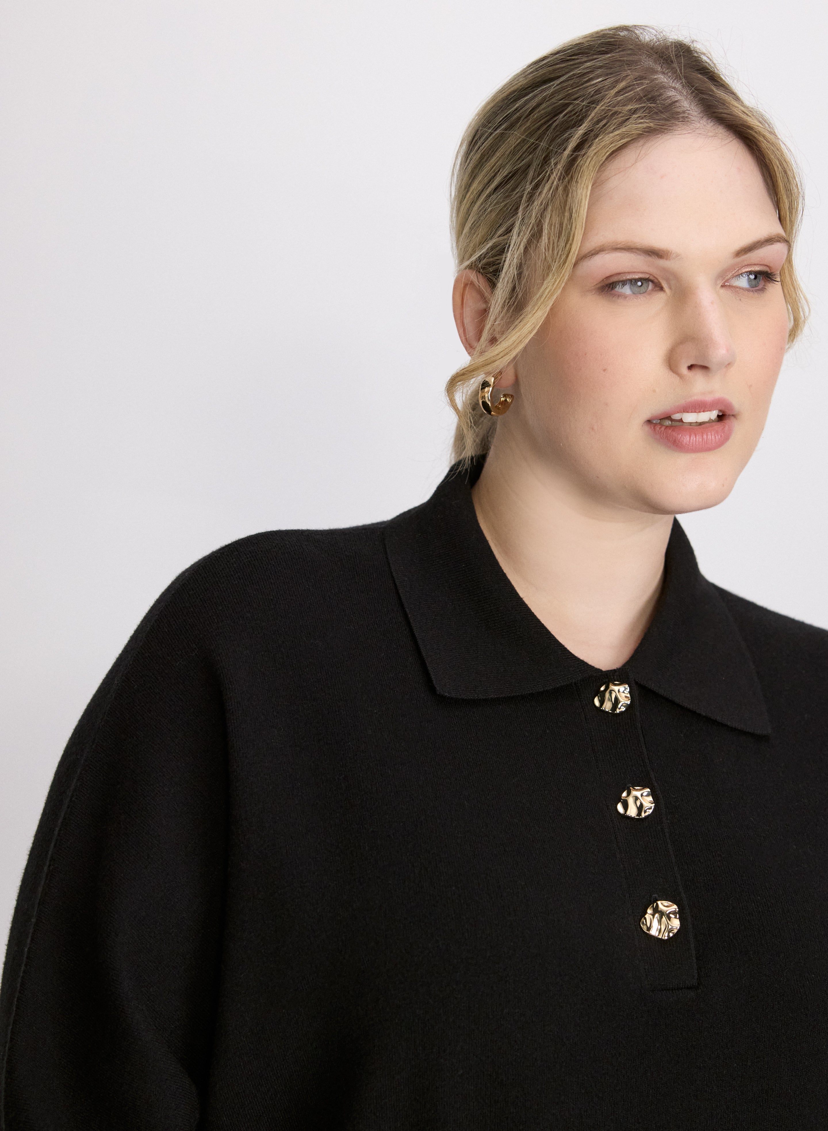 Joseph Ribkoff - Knit Polo Sweater
