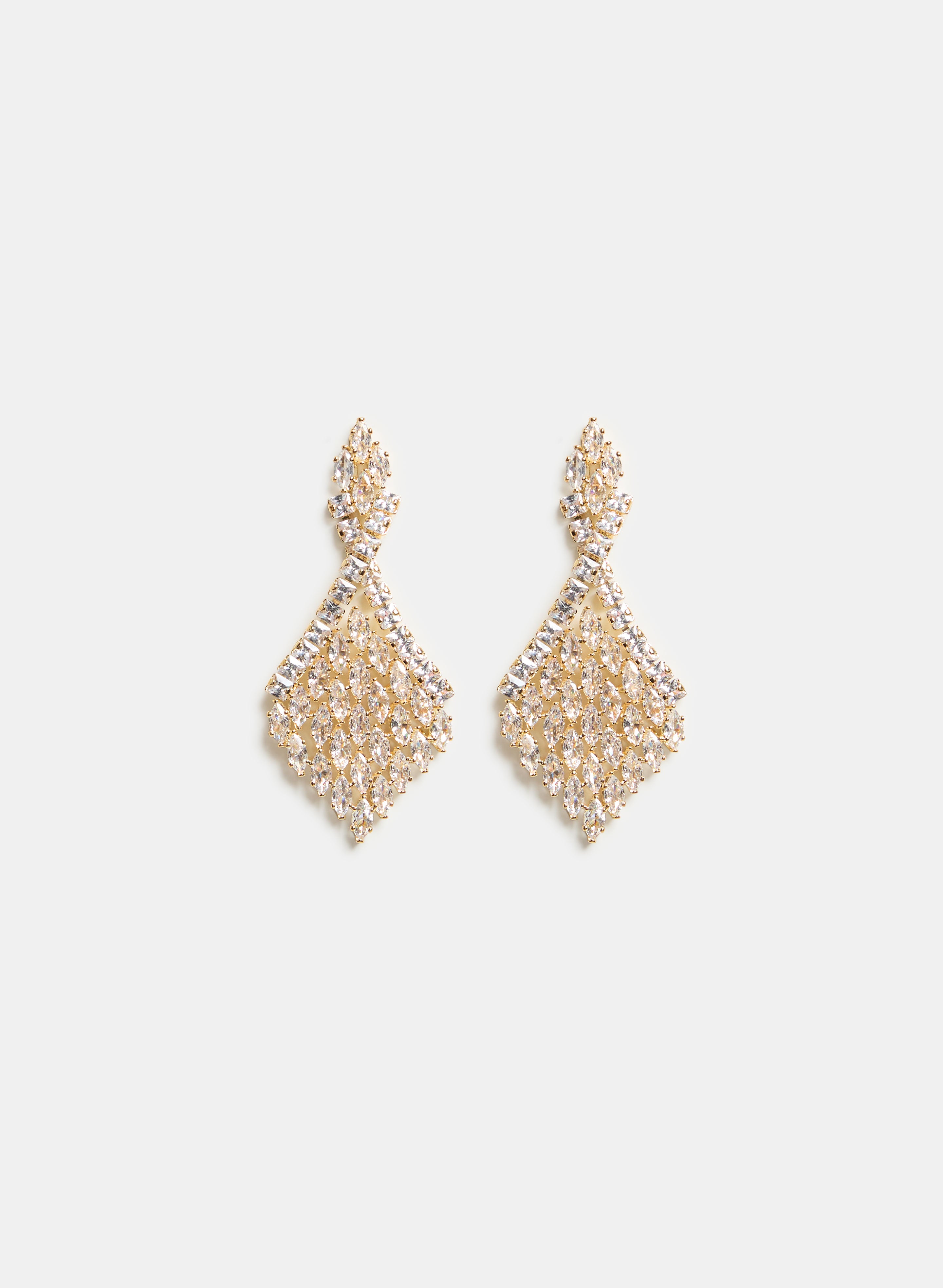 Diamond Chandelier Earrings