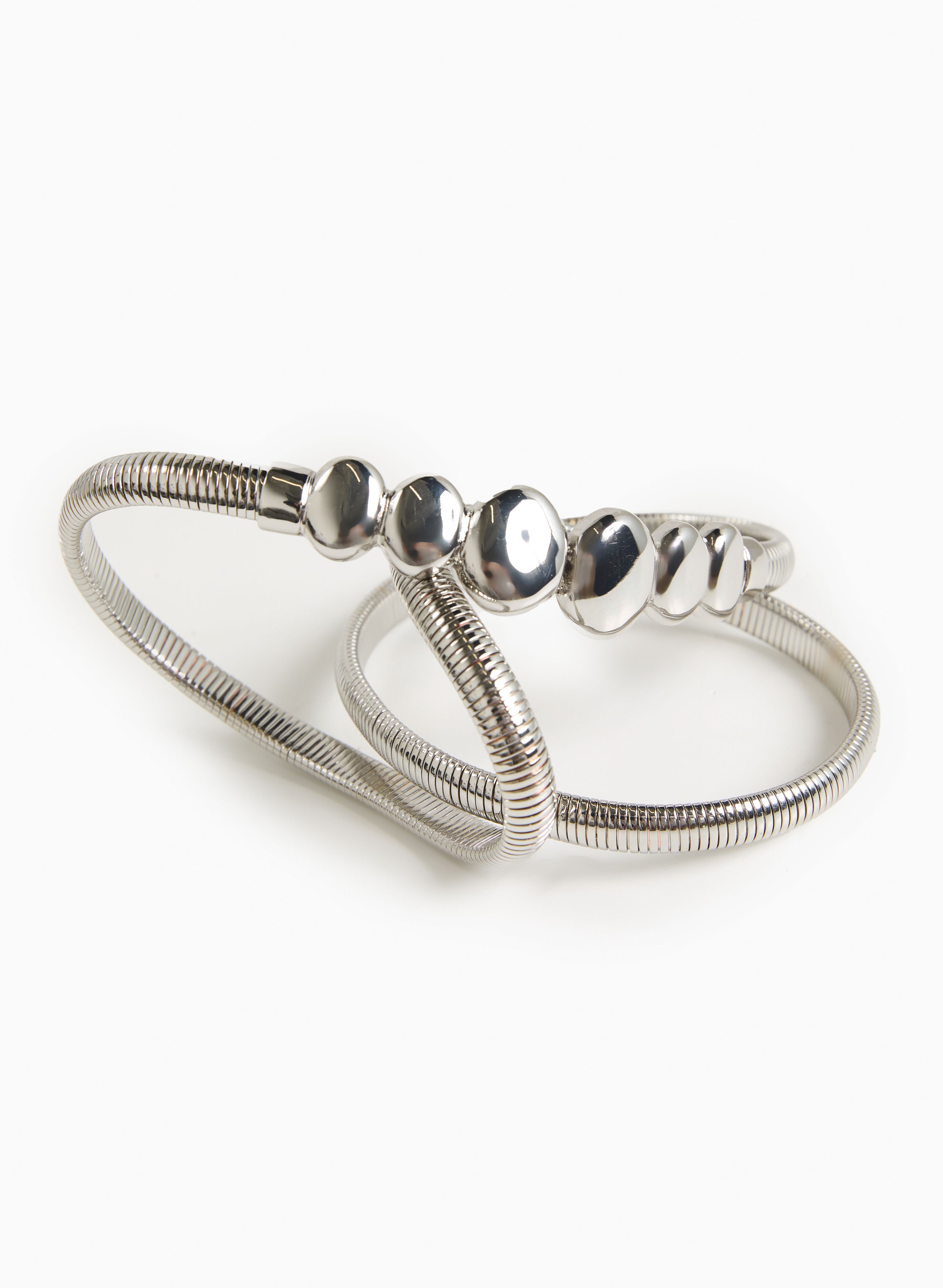 White belt with chain on sale