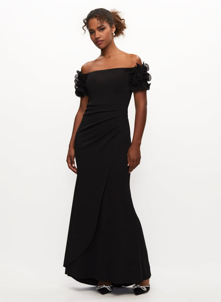 LE'RURE リルアー Off shoulder balloon dress lerure Off shoulder balloon dress